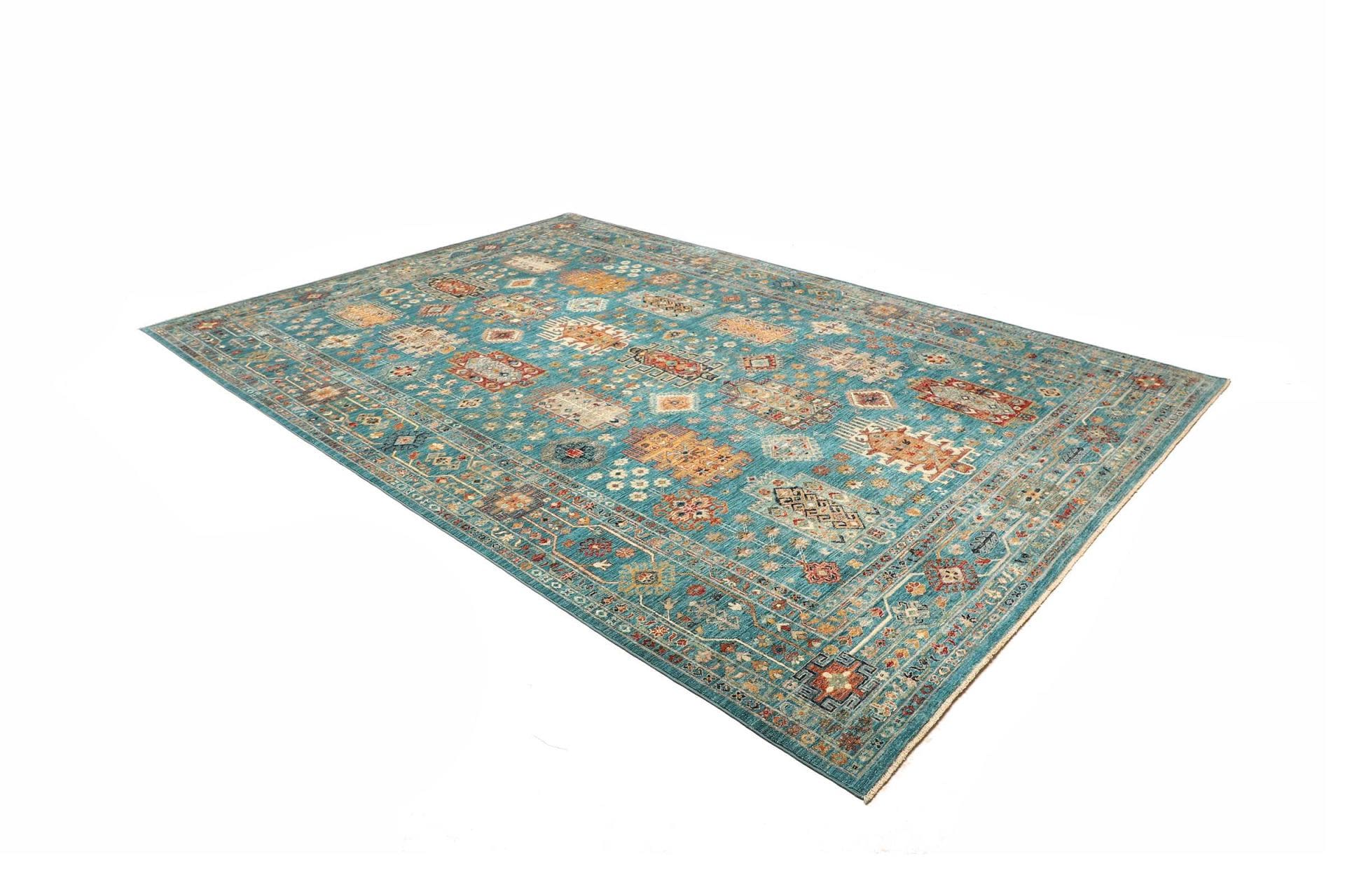 samarkand-orientteppich-242-x-341-cm-handgeknupft-wolle-2 Samarkand Orientteppich 242 × 341 cm aus Wolle, handgeknüpft