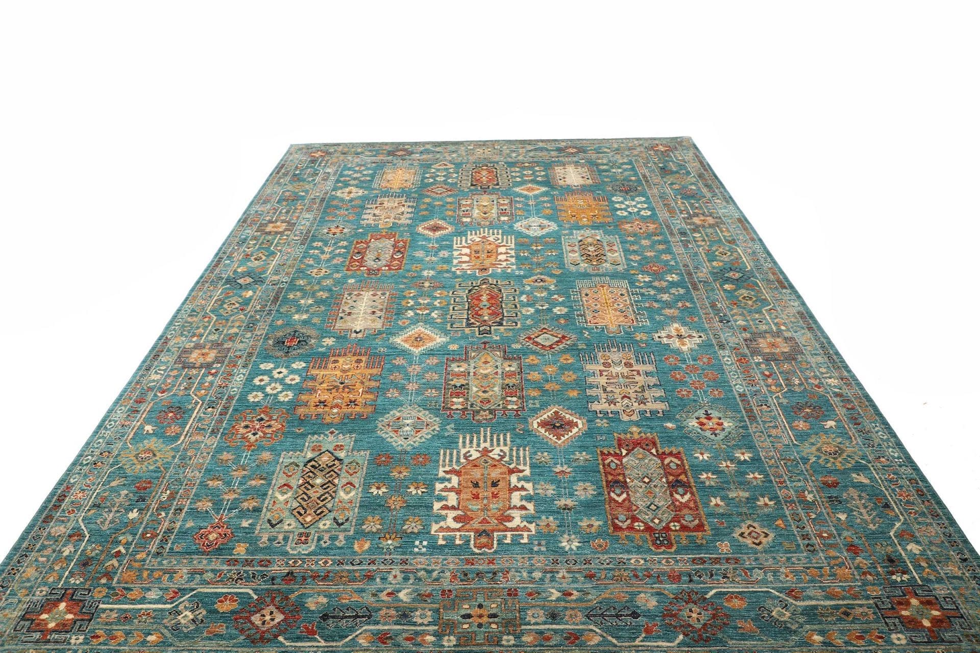 samarkand-orientteppich-242-x-341-cm-handgeknupft-wolle-3 Samarkand Orientteppich 242 × 341 cm aus Wolle, handgeknüpft