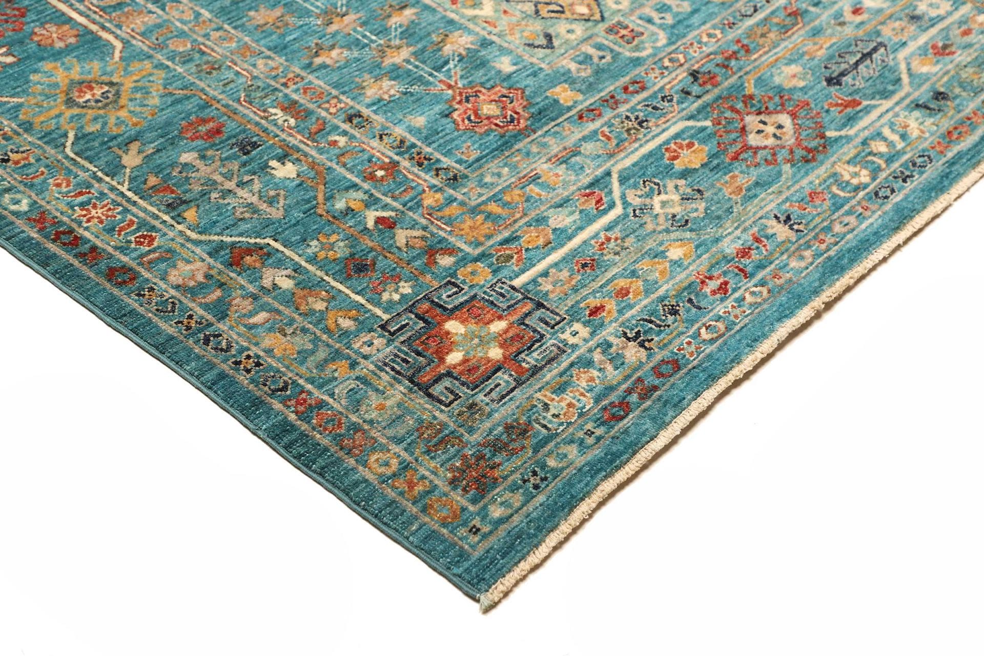 samarkand-orientteppich-242-x-341-cm-handgeknupft-wolle-4 Samarkand Orientteppich 242 × 341 cm aus Wolle, handgeknüpft