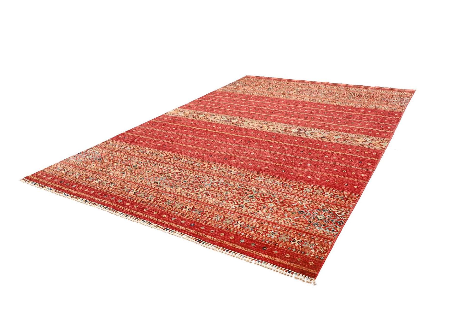 Samarkand Orientteppich 249 × 355 cm aus Wolle, handgeknüpft