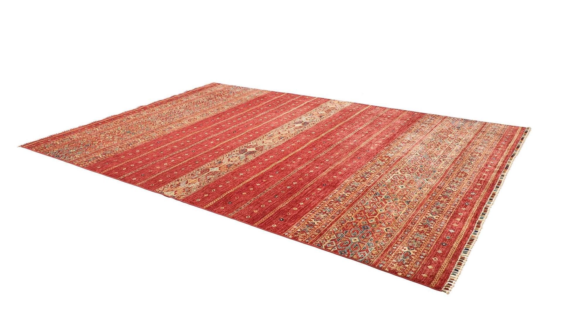 Samarkand Orientteppich 249 × 355 cm aus Wolle, handgeknüpft