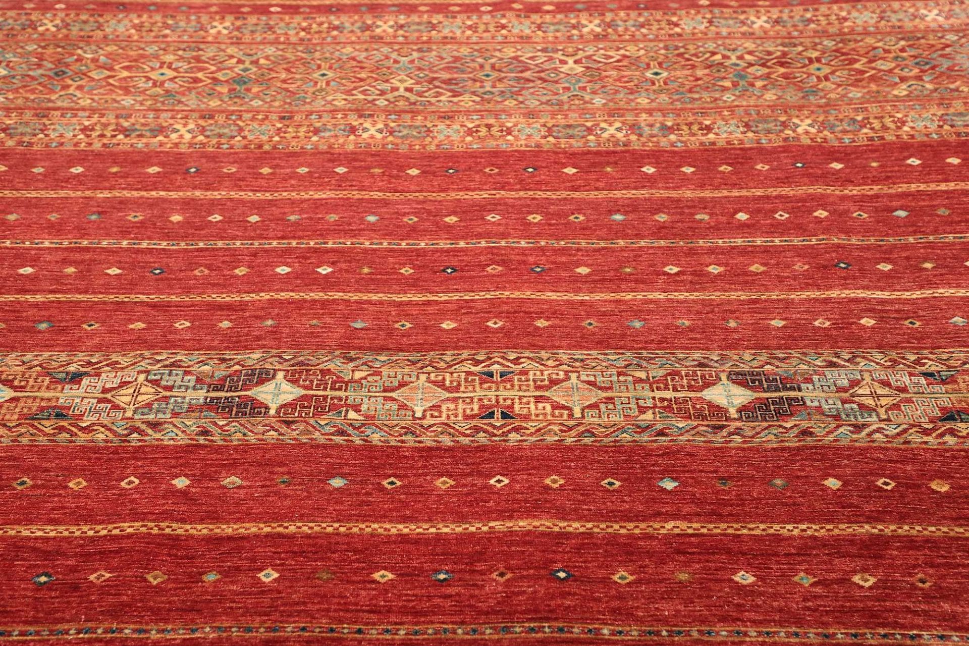 Samarkand Orientteppich 249 × 355 cm aus Wolle, handgeknüpft
