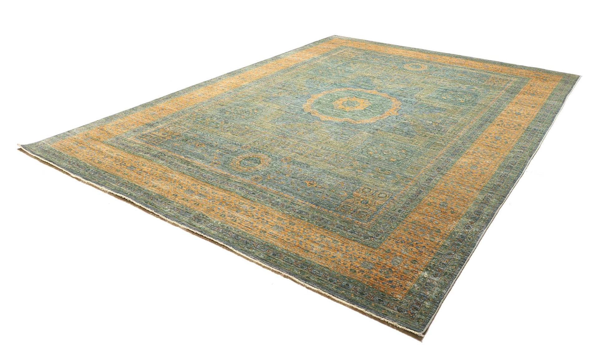 Handgeknüpfter Mamluk Orientteppich, 276 × 352 cm, Wolle