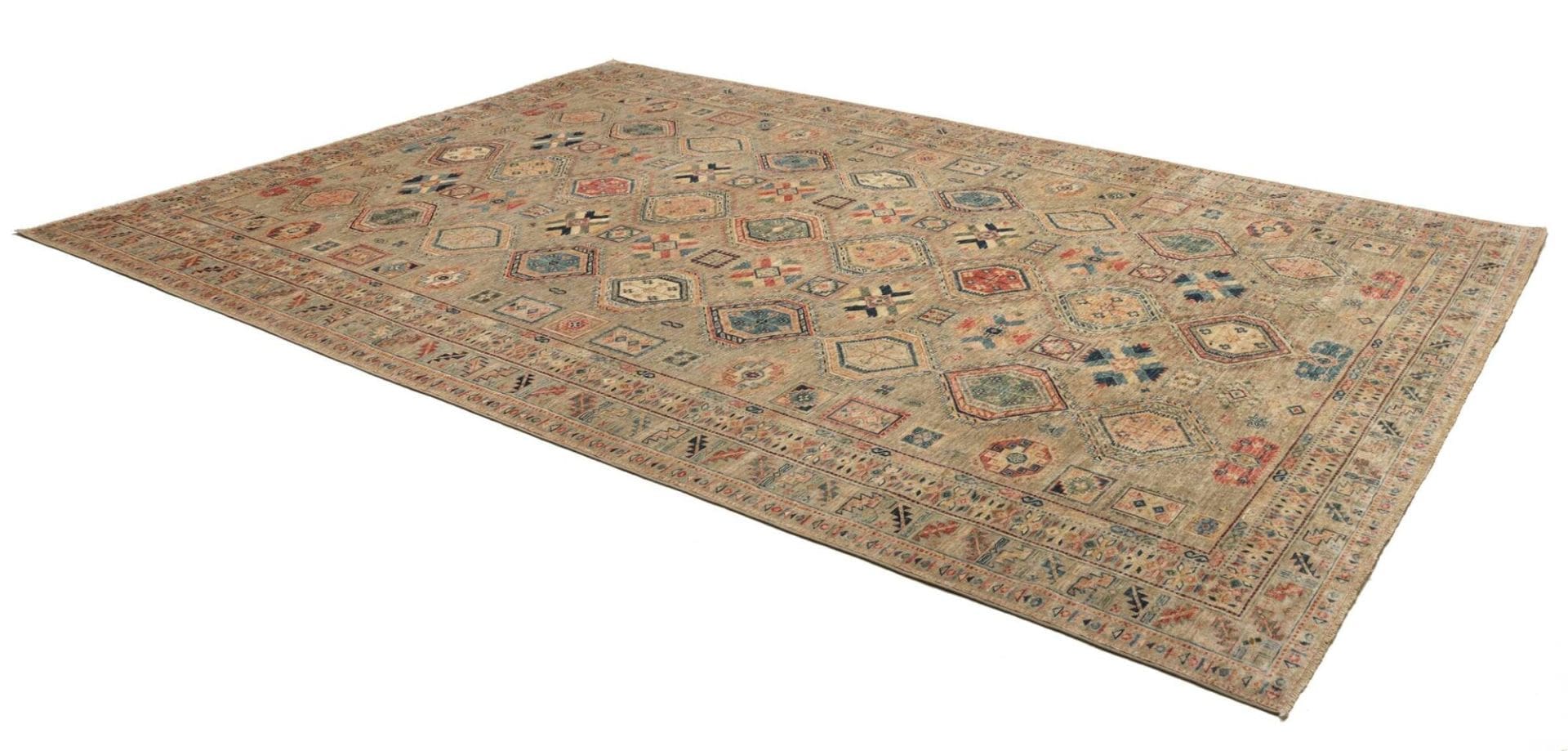 Handgeknüpfter Kazak Orientteppich 276 × 374 cm
