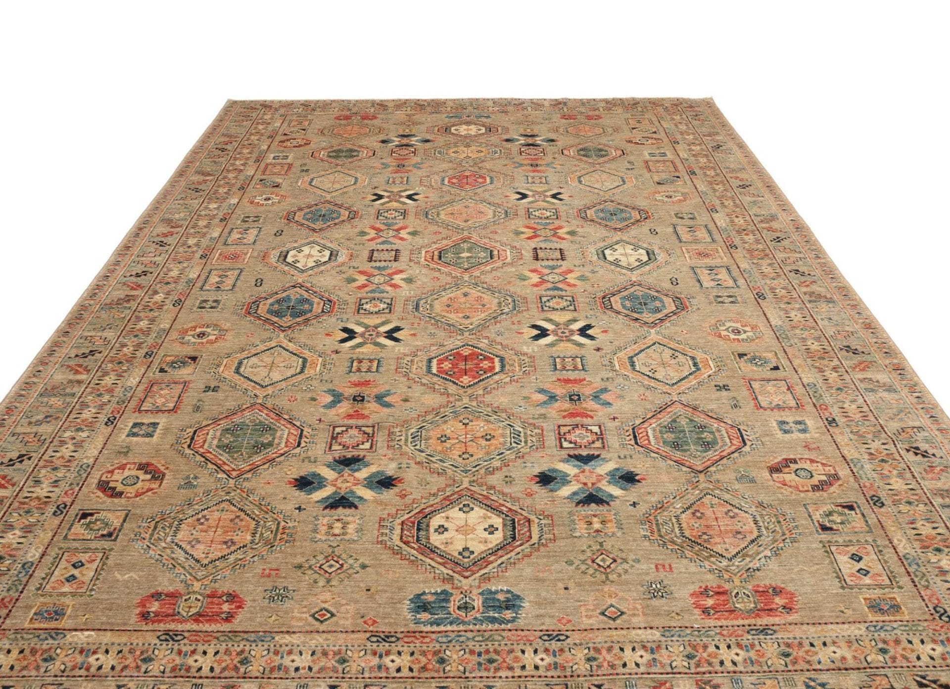 Handgeknüpfter Kazak Orientteppich 276 × 374 cm