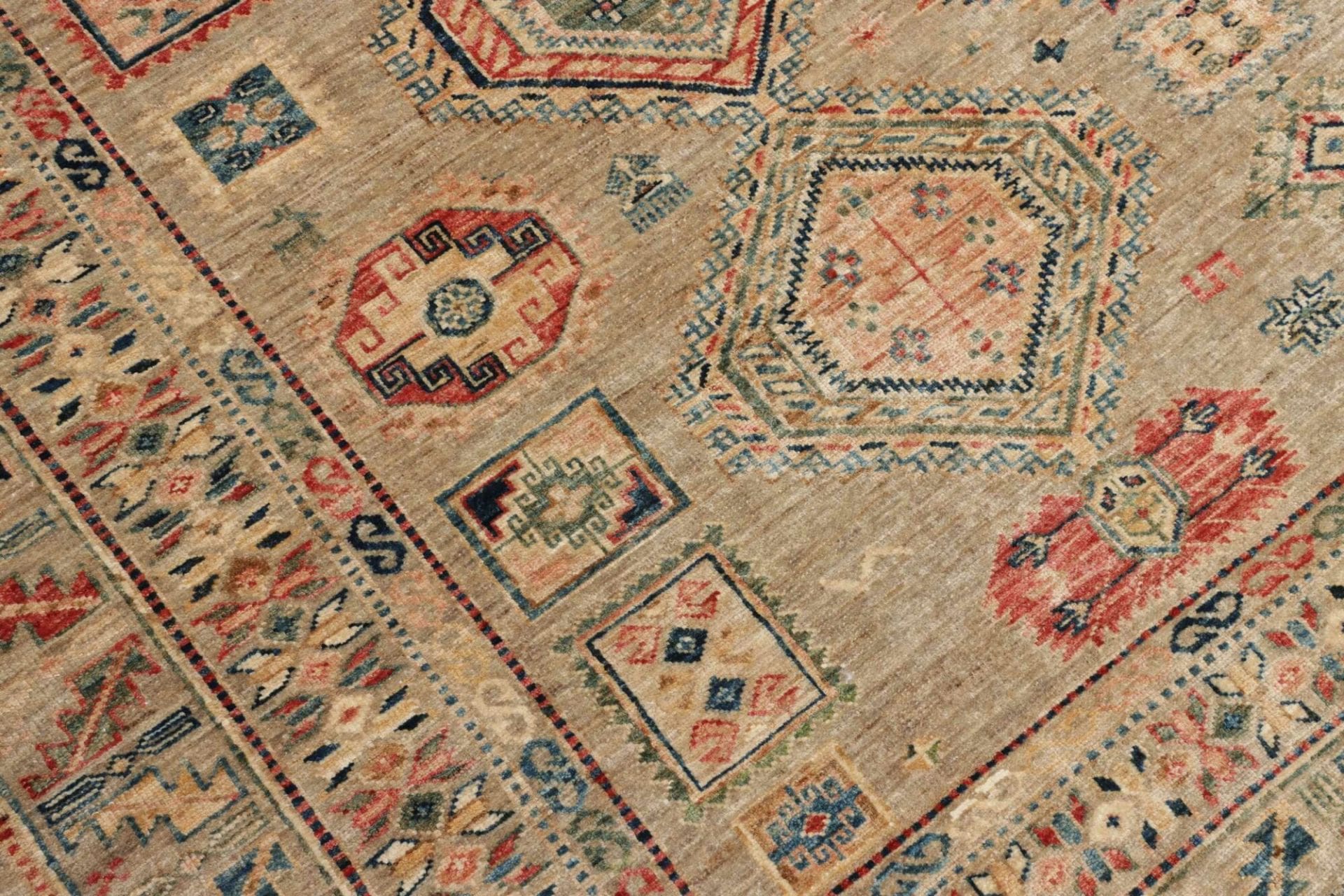 Handgeknüpfter Kazak Orientteppich 276 × 374 cm