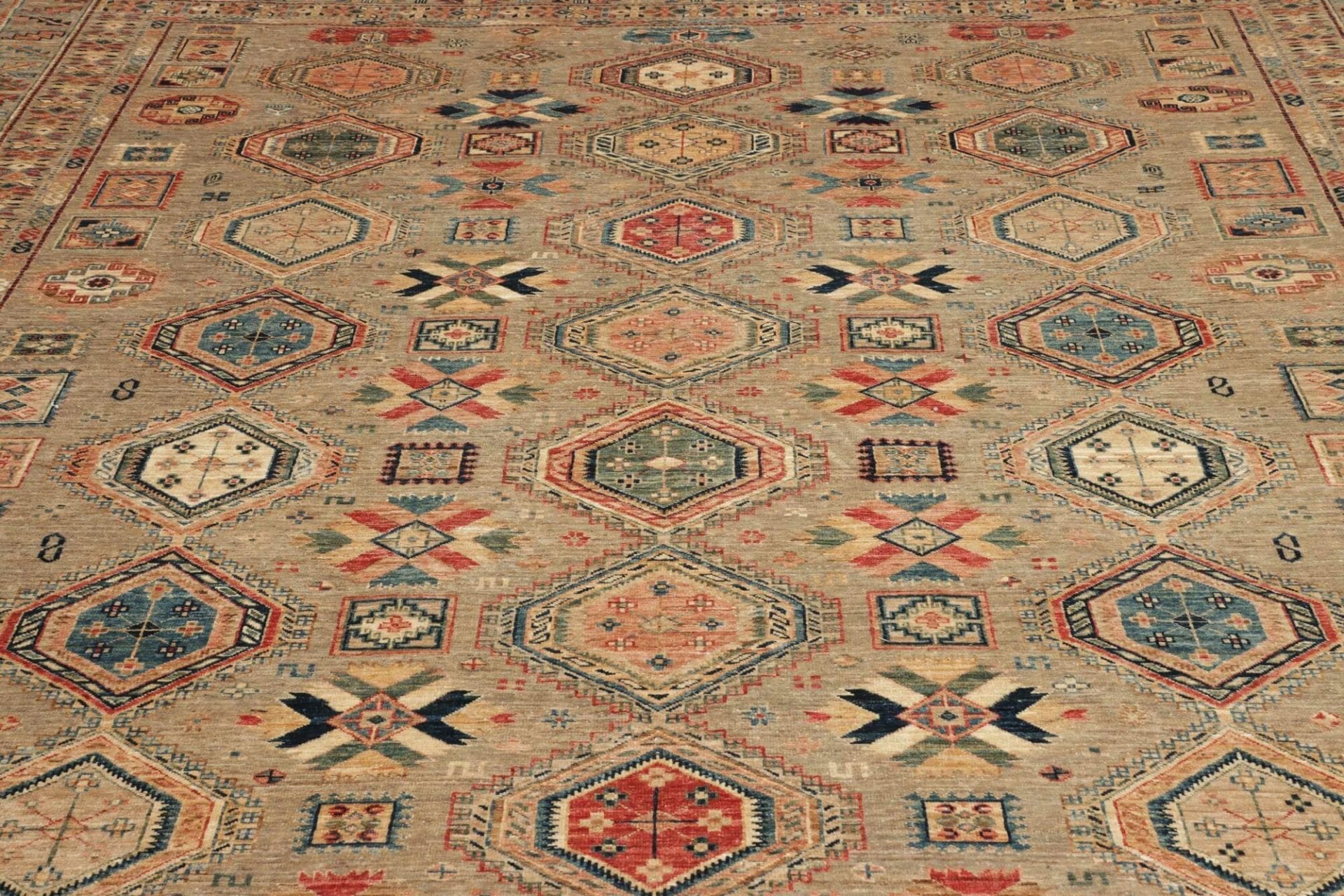 Handgeknüpfter Kazak Orientteppich 276 × 374 cm