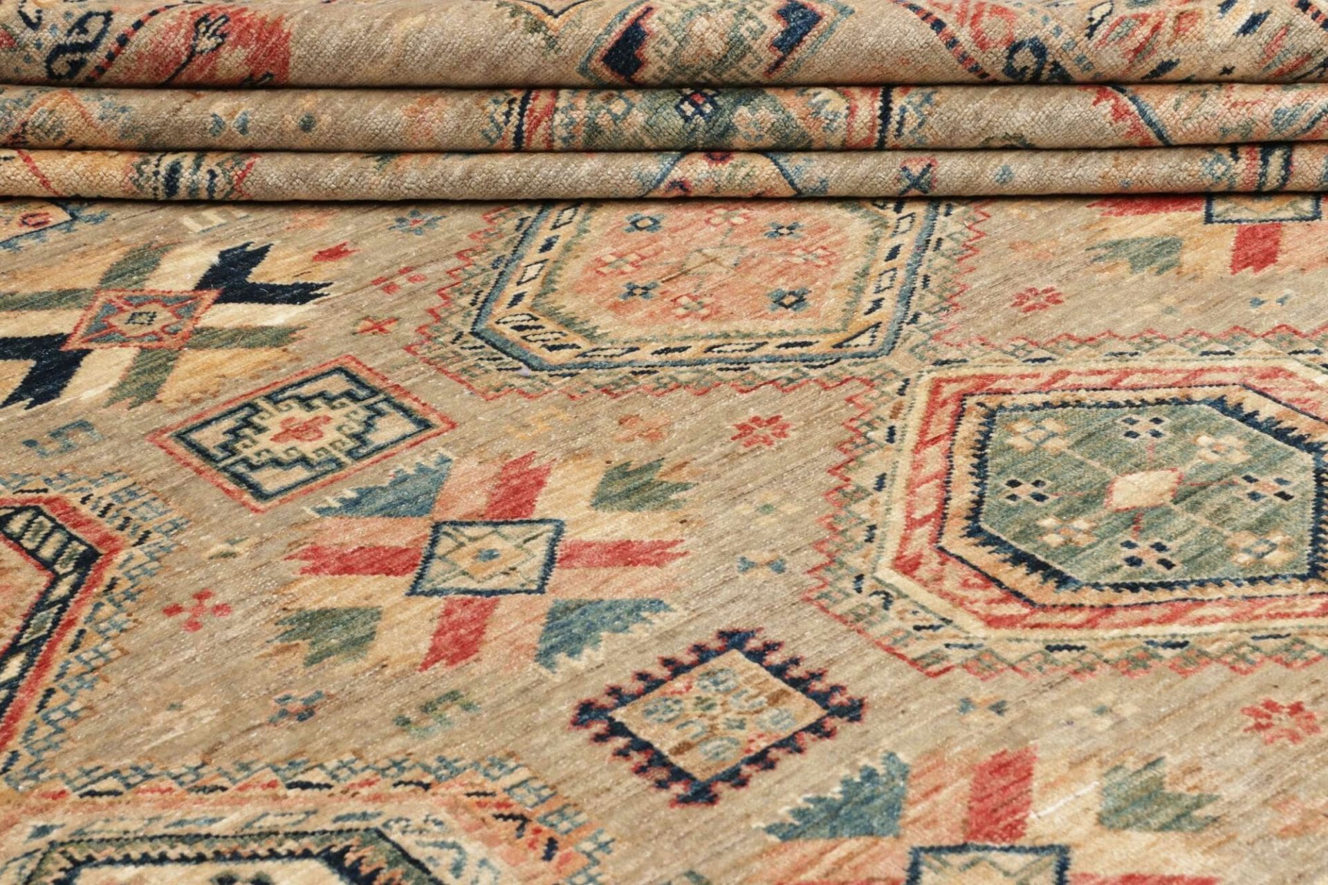 Handgeknüpfter Kazak Orientteppich 276 × 374 cm