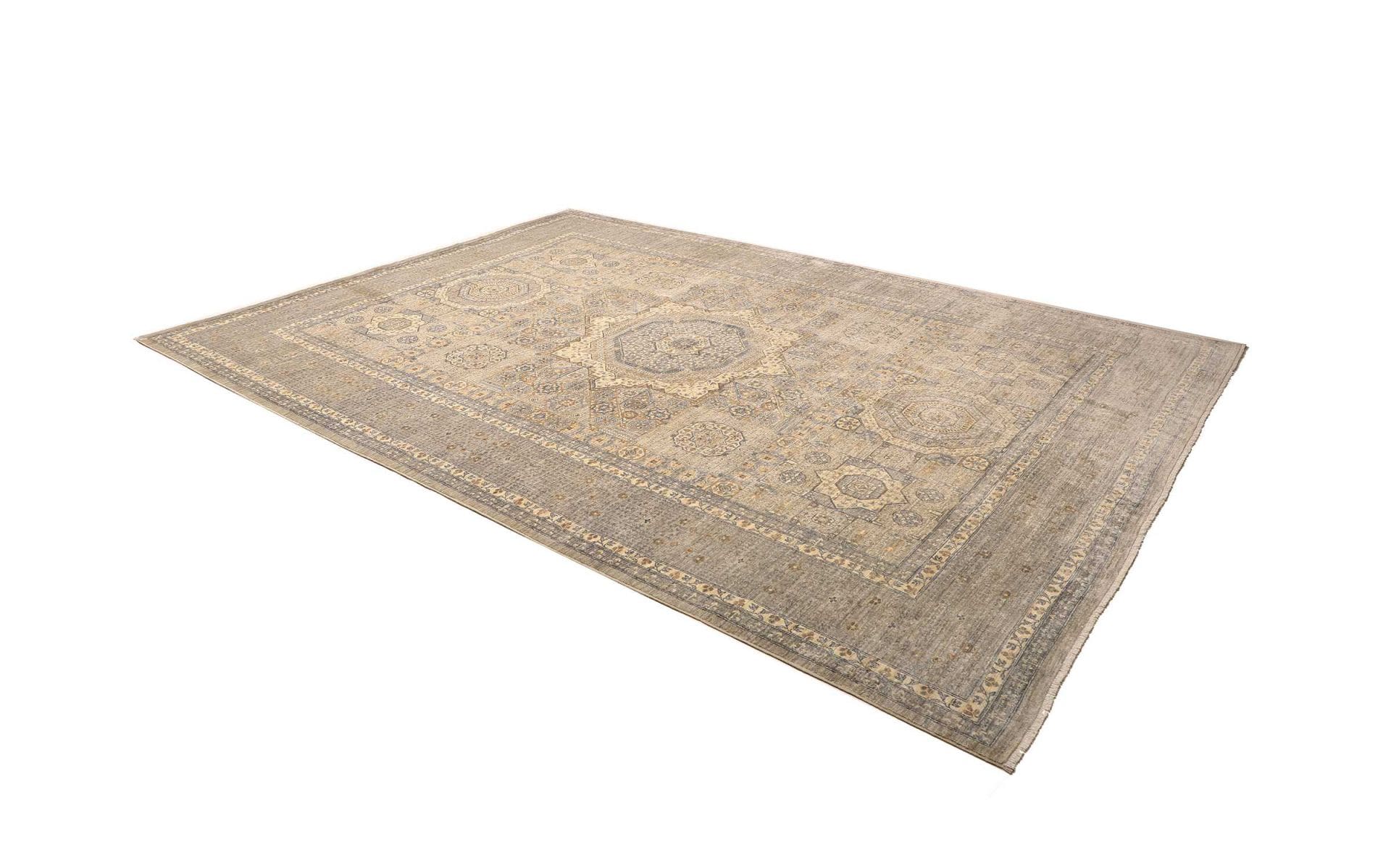 Mamluk Orientteppich 245 × 345 cm aus Wolle, handgeknüpft