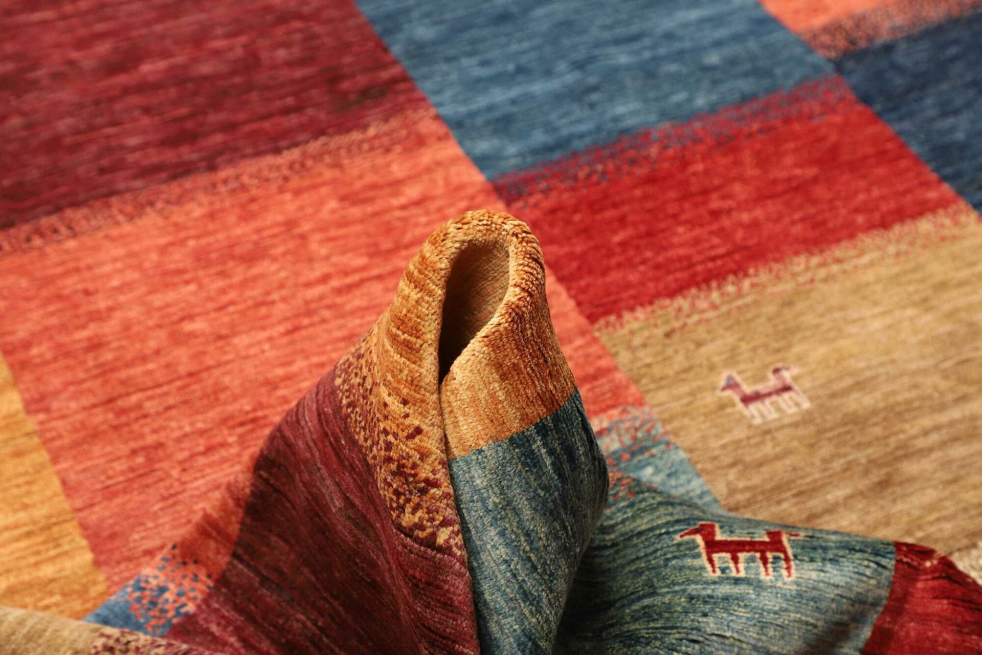 Samarkand Orientteppich 247 × 343 cm aus Wolle, handgeknüpft