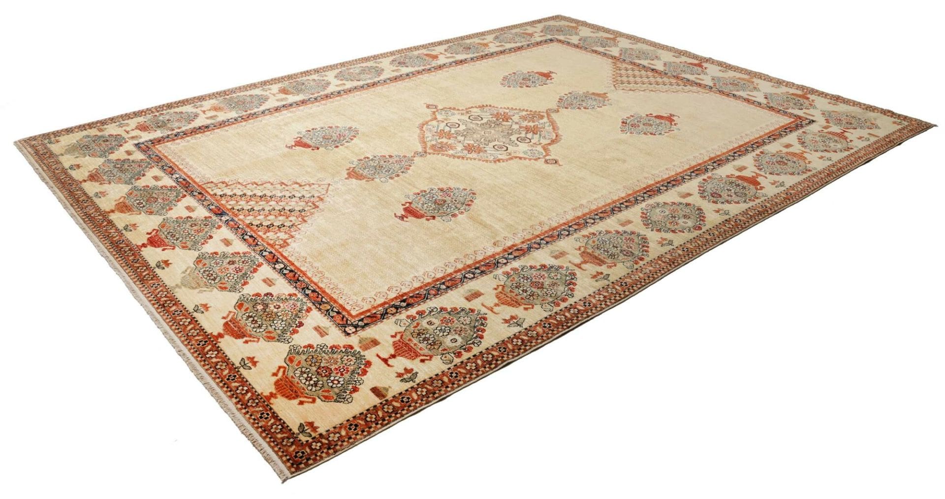 Handgeknüpfter Kazak Orientteppich 276 × 362 cm