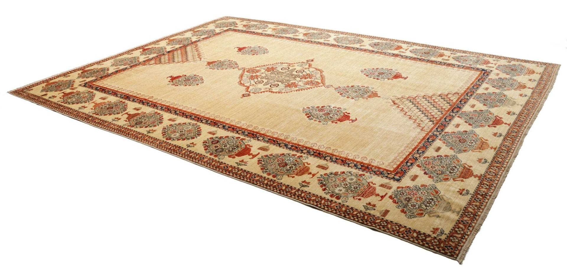 Handgeknüpfter Kazak Orientteppich 276 × 362 cm