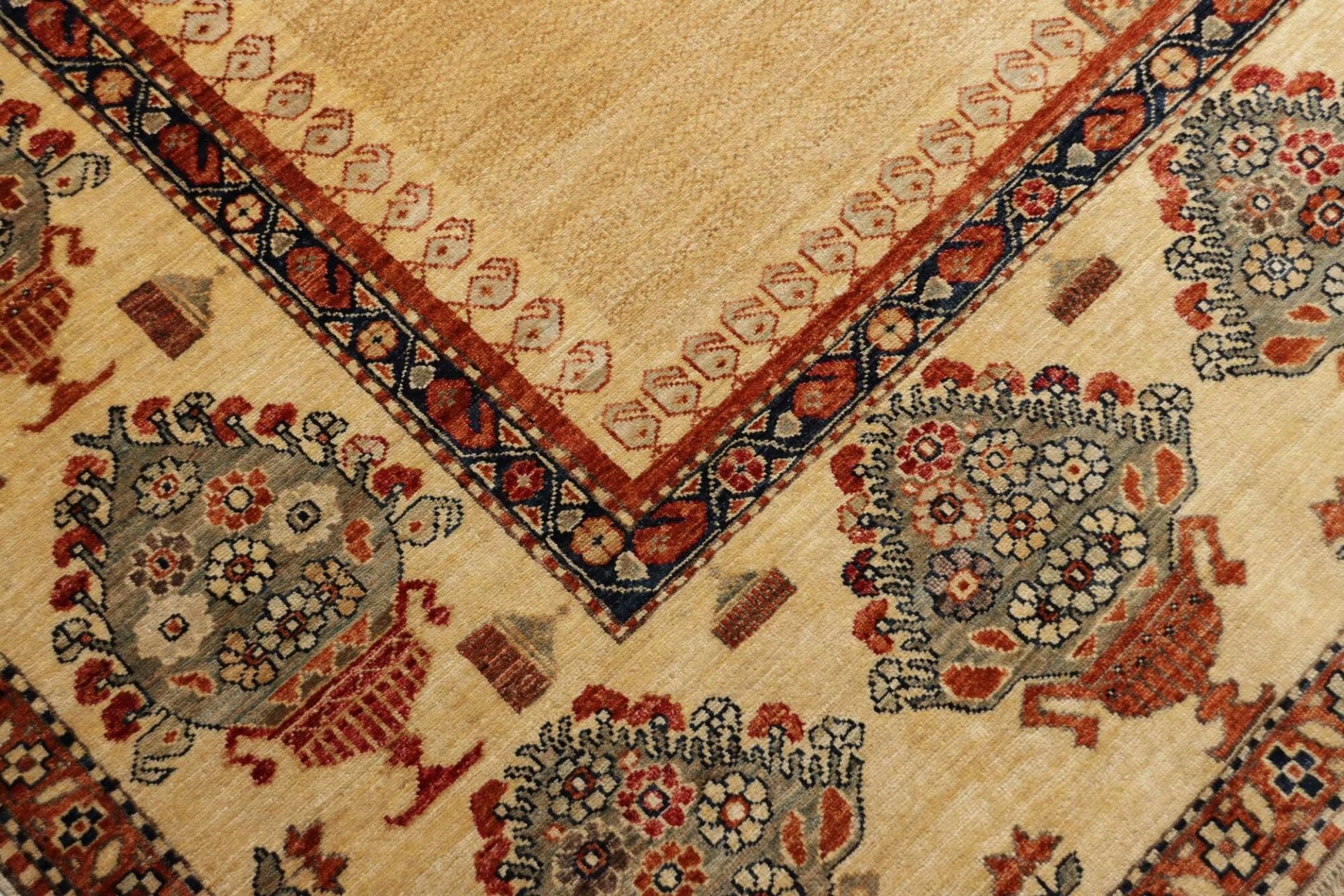 Handgeknüpfter Kazak Orientteppich 276 × 362 cm