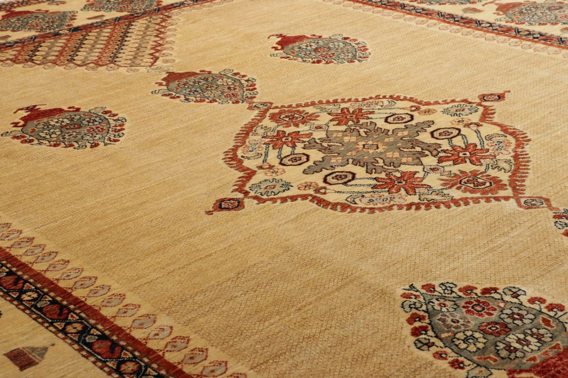 Handgeknüpfter Kazak Orientteppich 276 × 362 cm