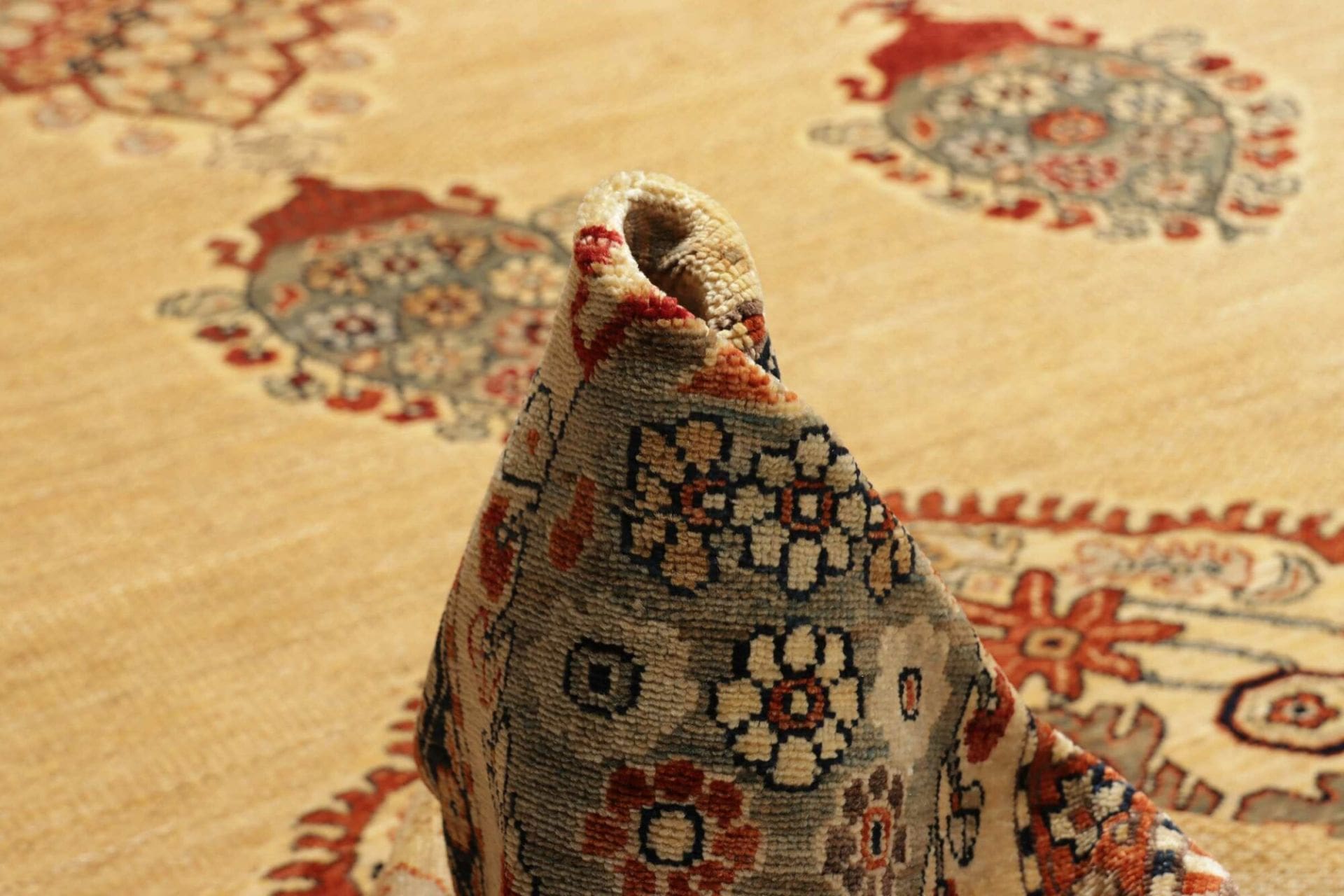 Handgeknüpfter Kazak Orientteppich 276 × 362 cm