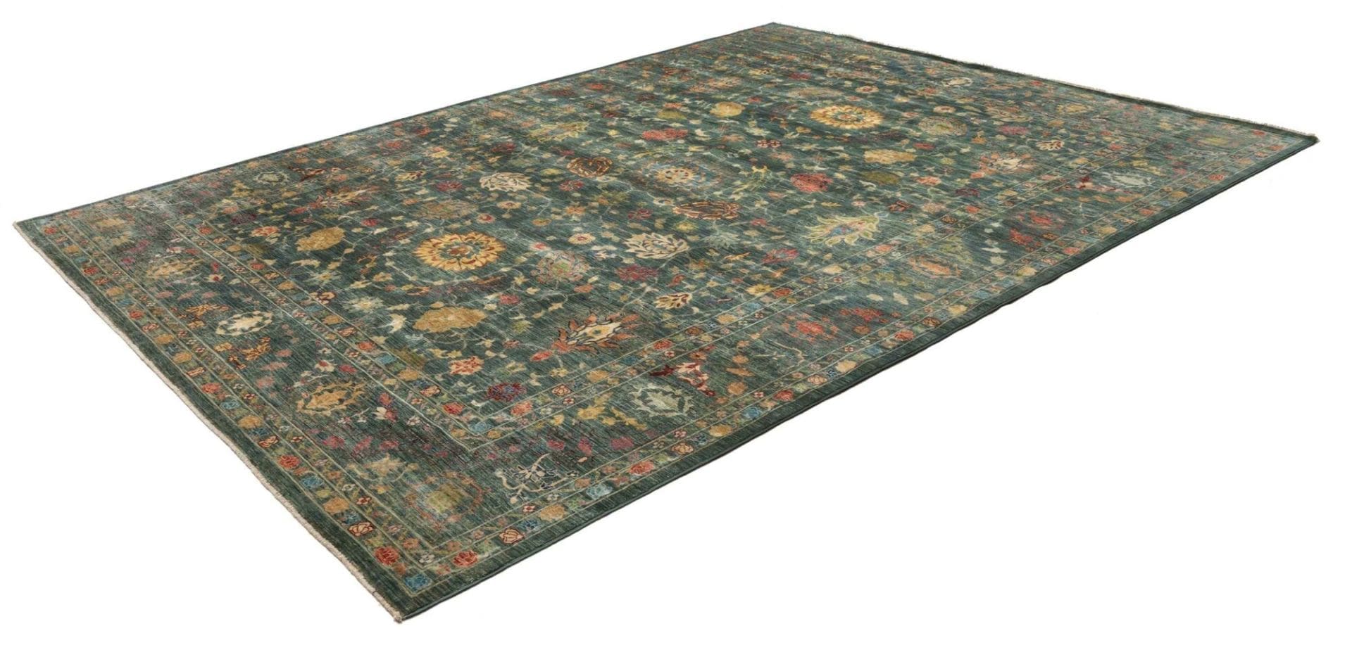 Handgeknüpfter Samarkand Orientteppich, 265 × 360 cm, Wolle