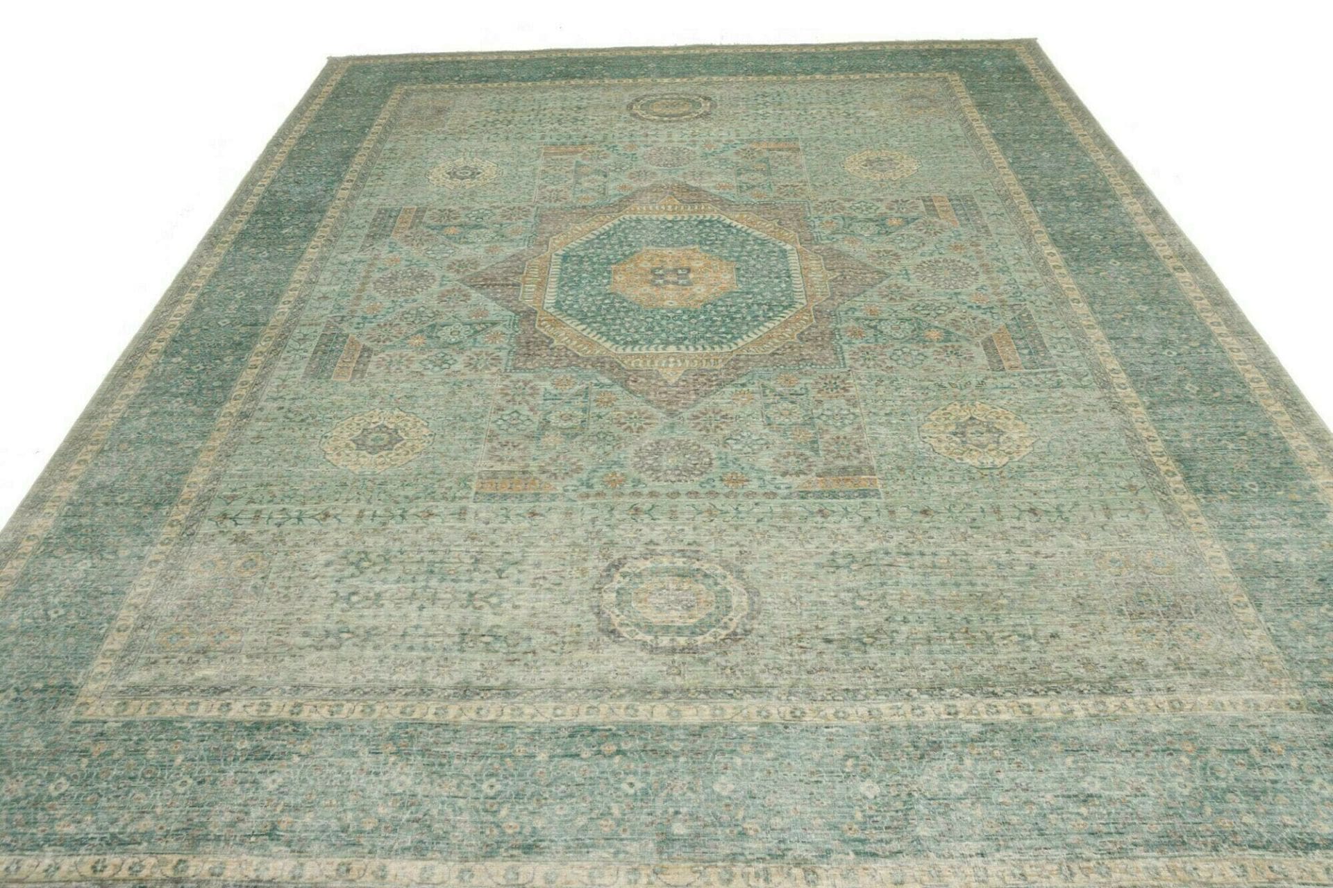 Mamluk Orientteppich 272 × 348 cm aus Wolle, handgeknüpft