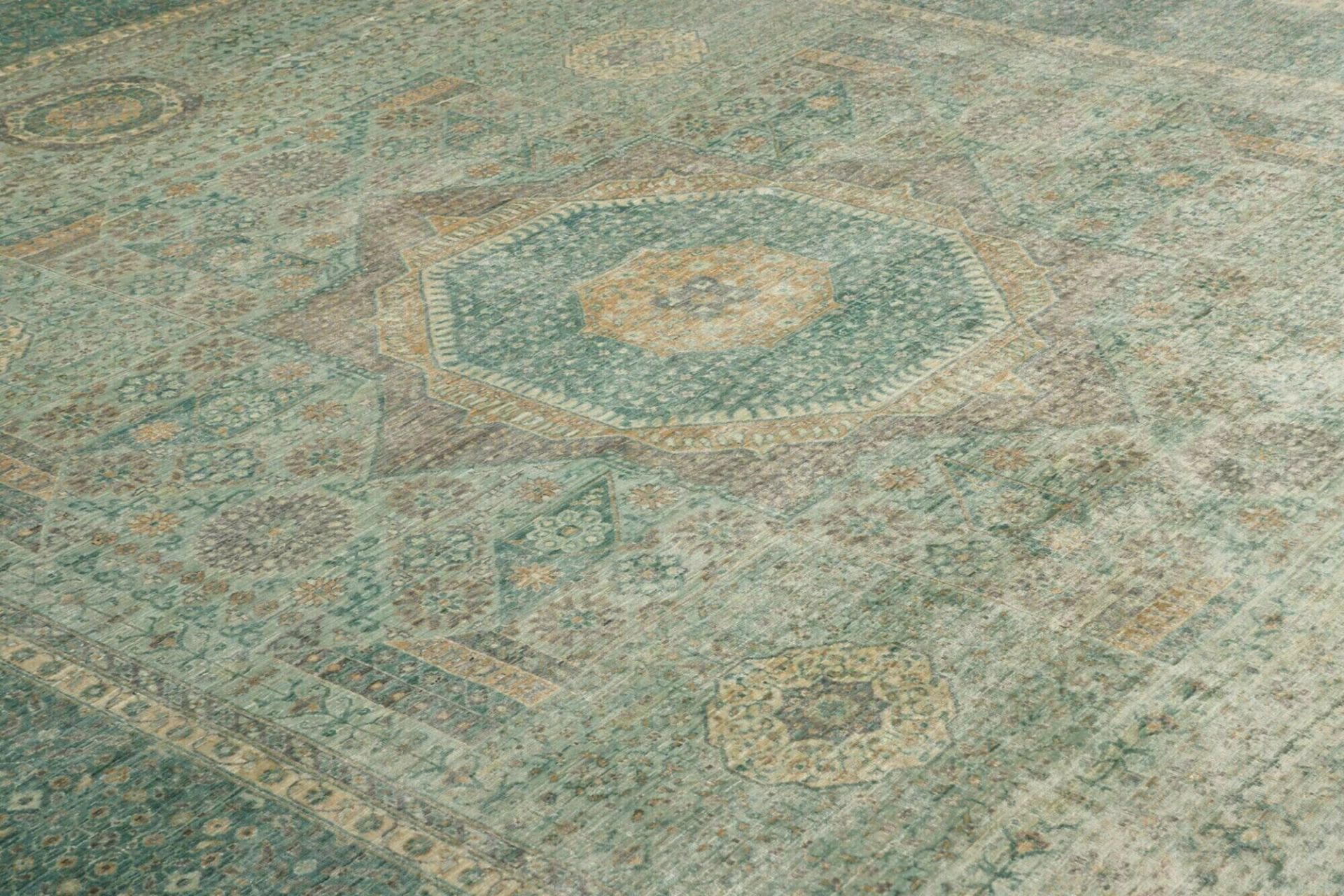 Mamluk Orientteppich 272 × 348 cm aus Wolle, handgeknüpft