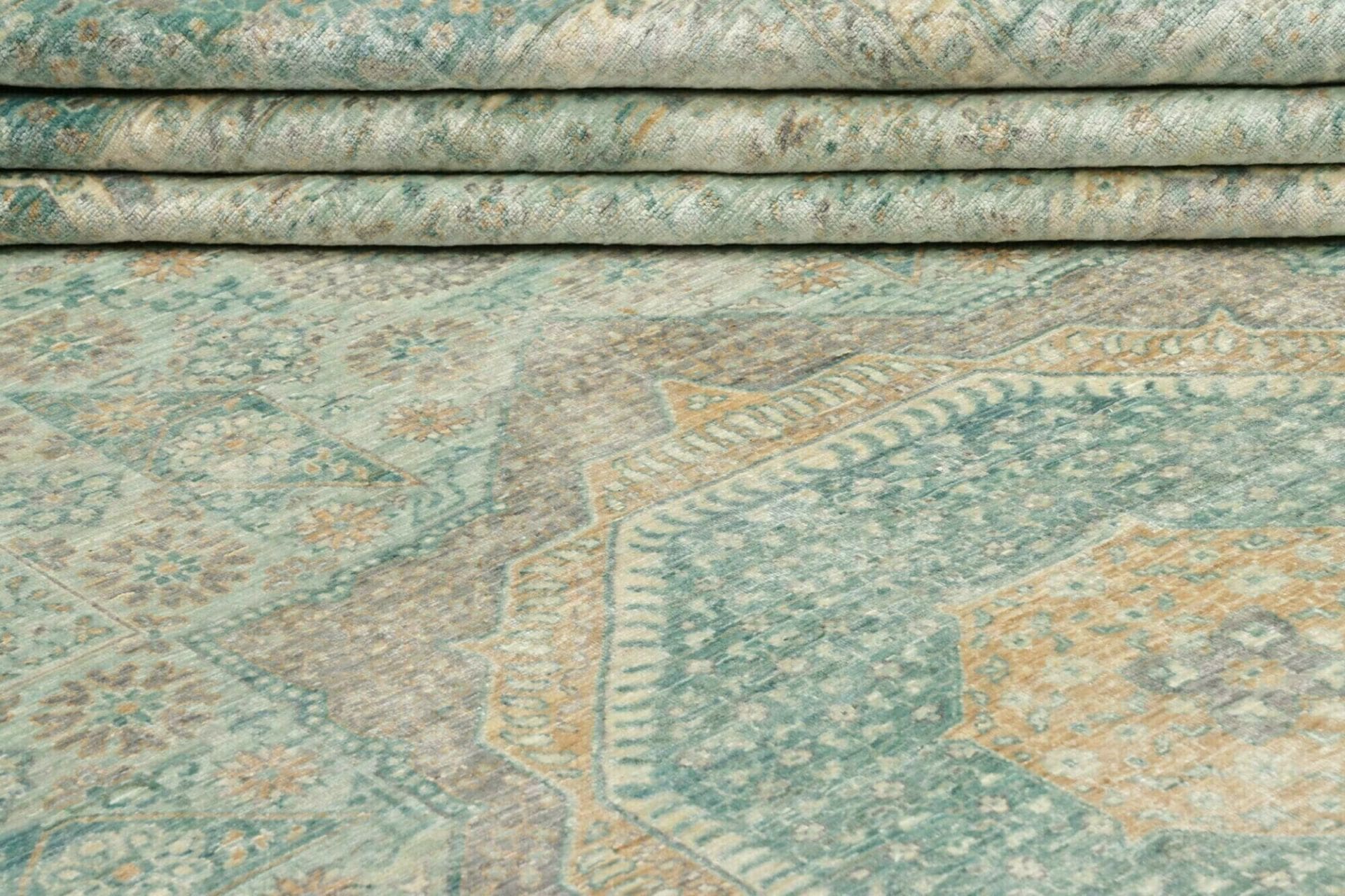 Mamluk Orientteppich 272 × 348 cm aus Wolle, handgeknüpft