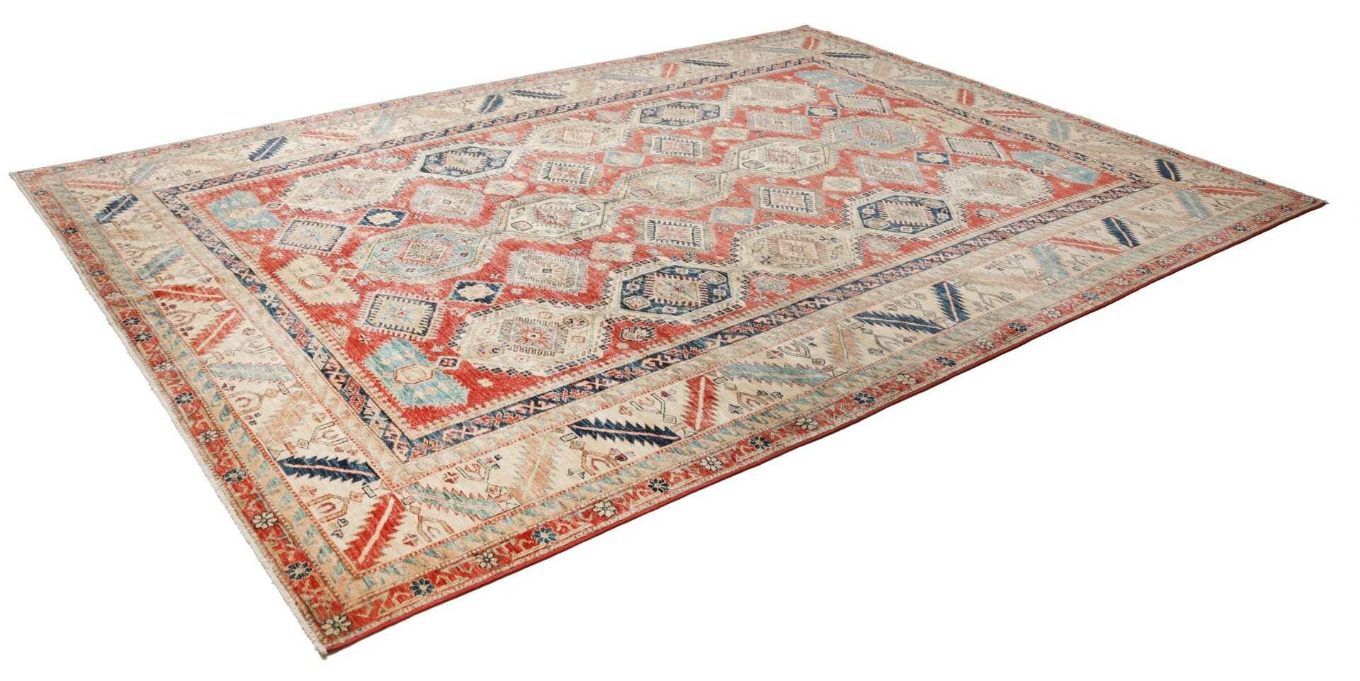 Kazak Orientteppich aus Pakistan, 271 × 370 cm