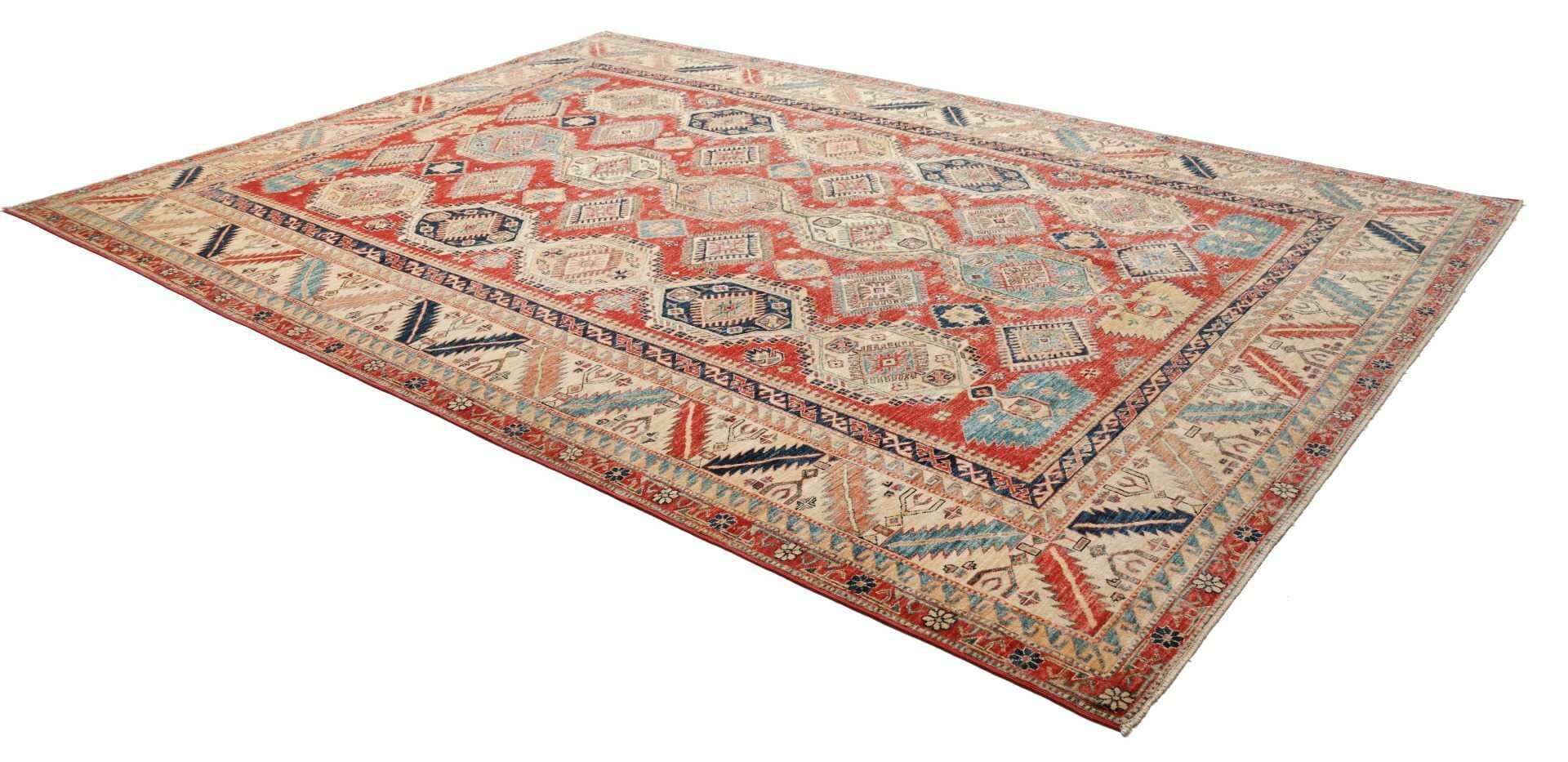 Kazak Orientteppich aus Pakistan, 271 × 370 cm