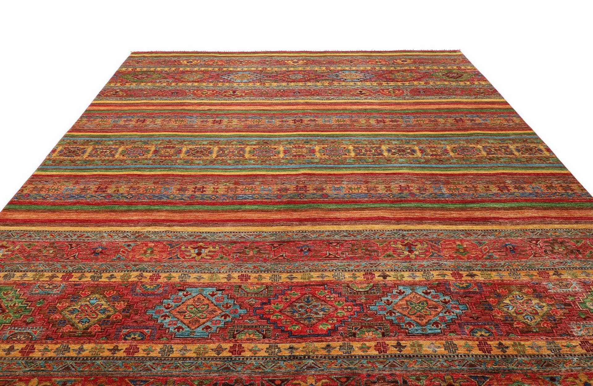 Handgeknüpfter Samarkand Orientteppich, 272 × 353 cm, Wolle