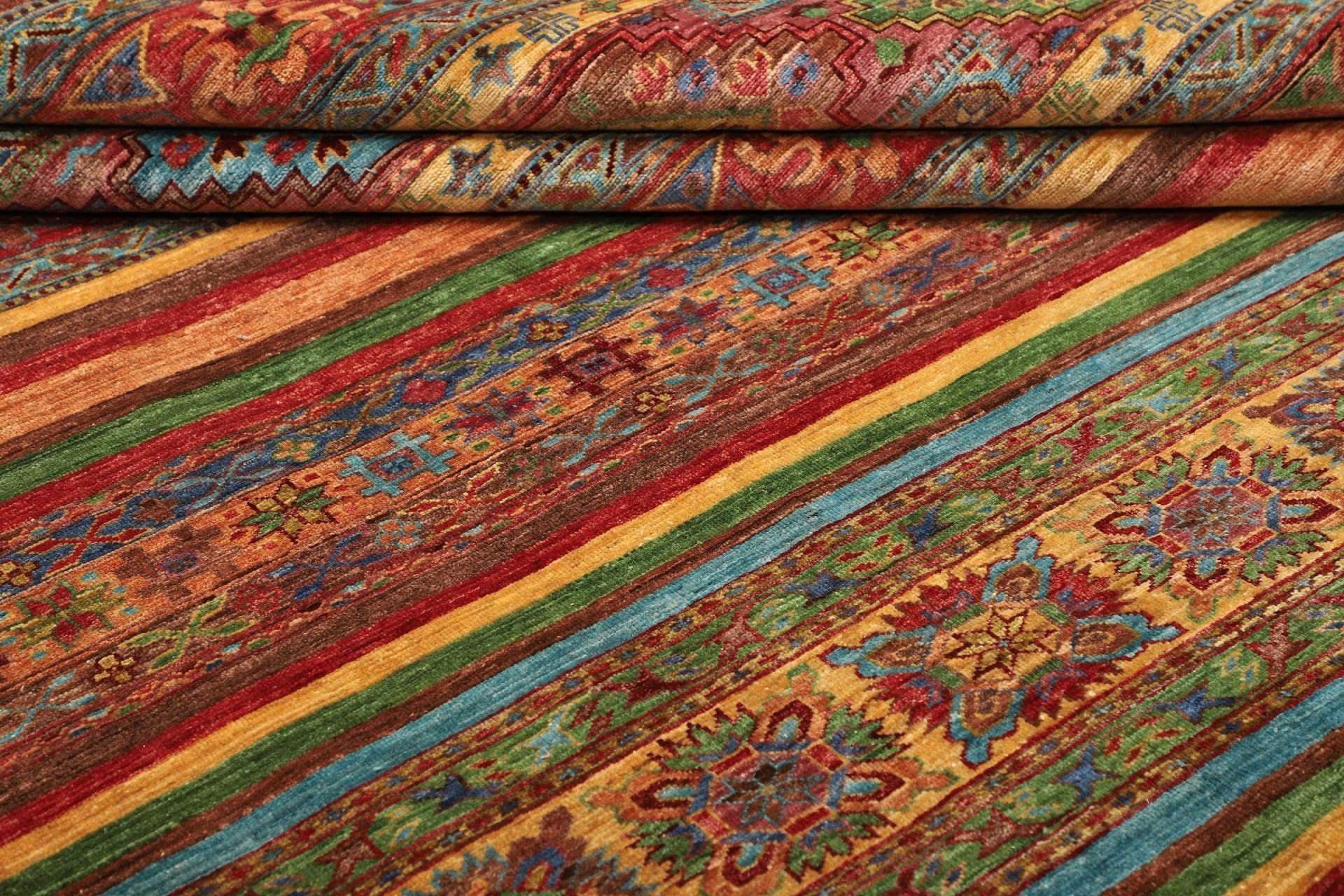 Handgeknüpfter Samarkand Orientteppich, 272 × 353 cm, Wolle