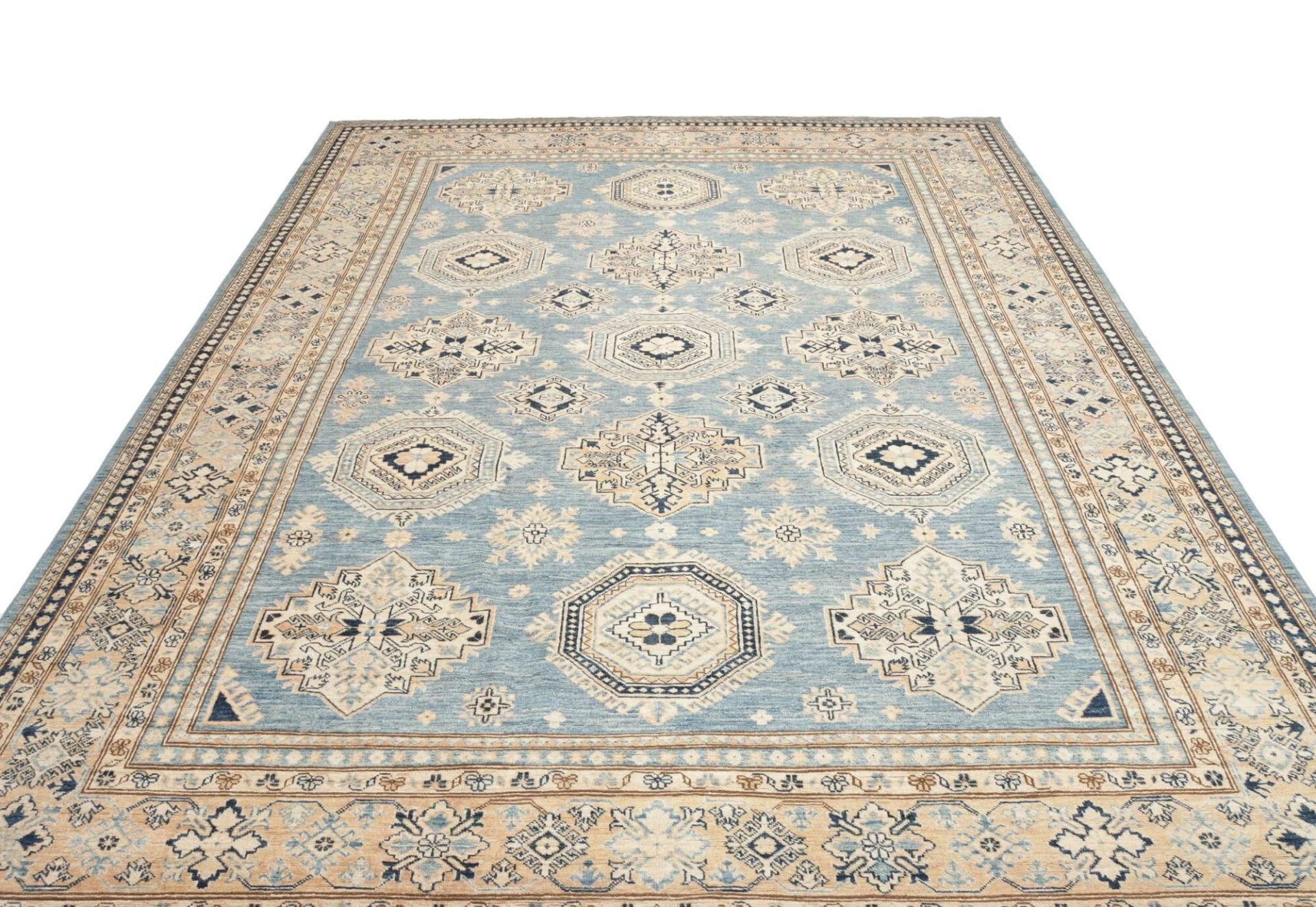 Handgeknüpfter Kazak Orientteppich, 252 × 340 cm, Wolle