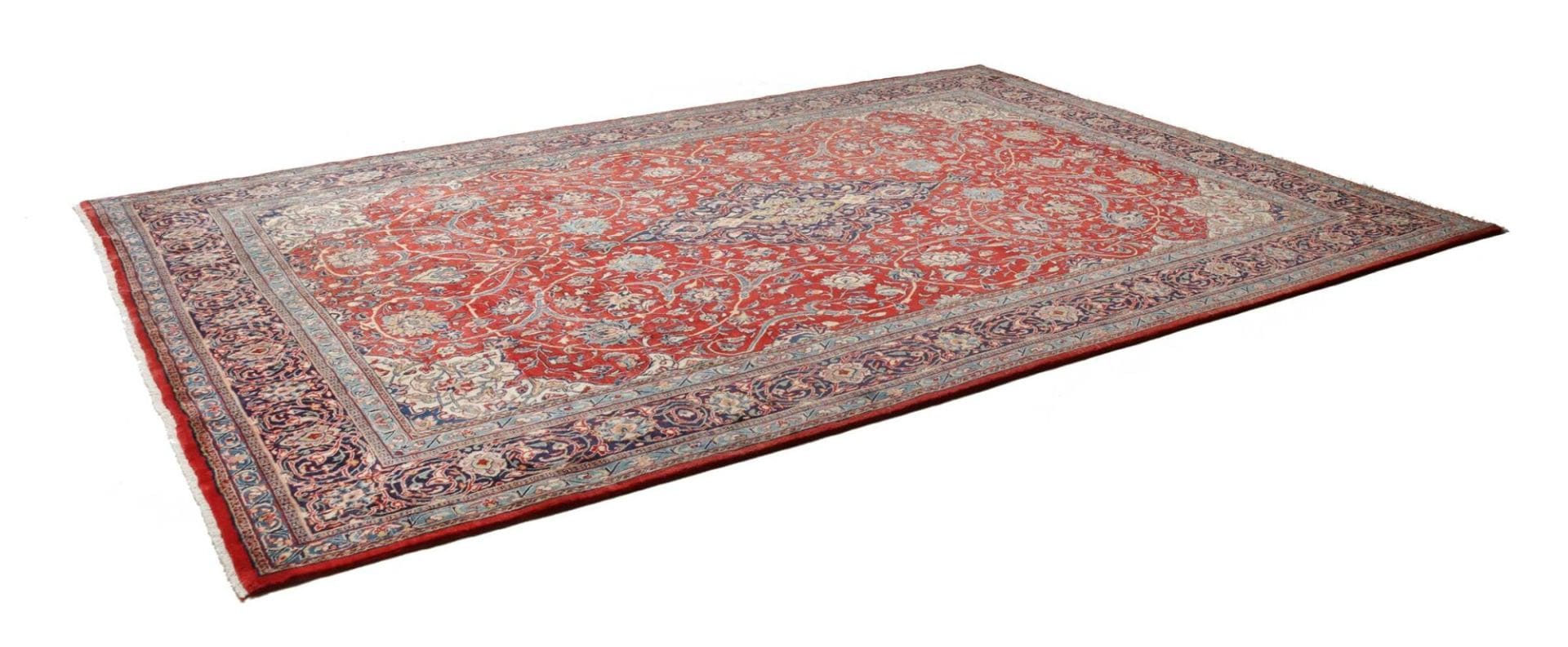 Sarough Farahan Perserteppich aus Iran, 263 × 375 cm
