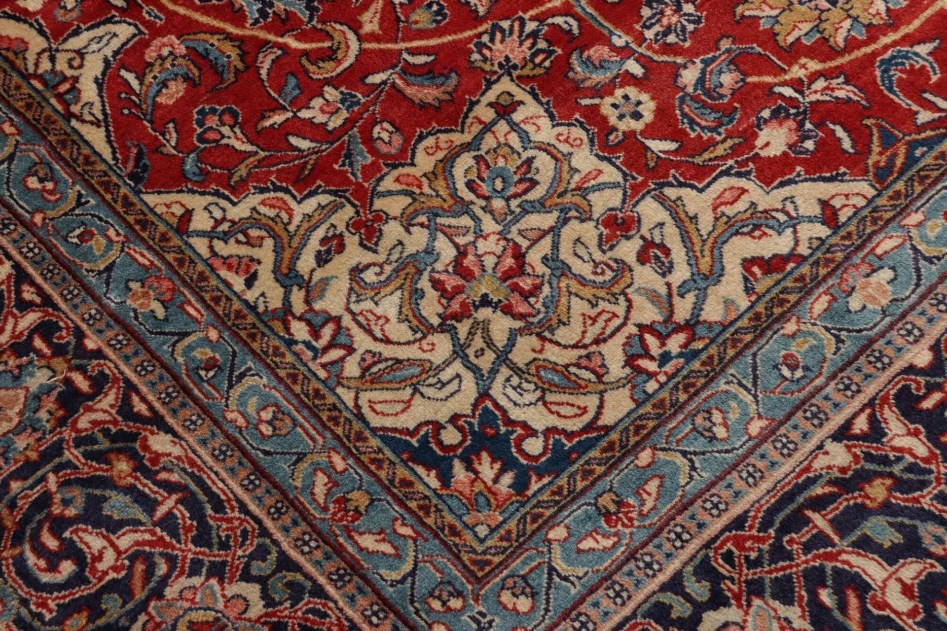 Sarough Farahan Perserteppich aus Iran, 263 × 375 cm