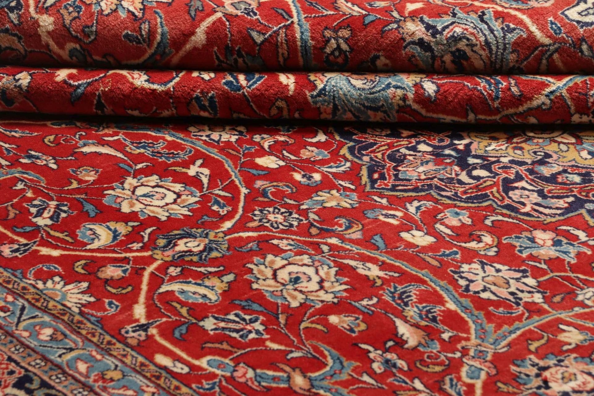 Sarough Farahan Perserteppich aus Iran, 263 × 375 cm