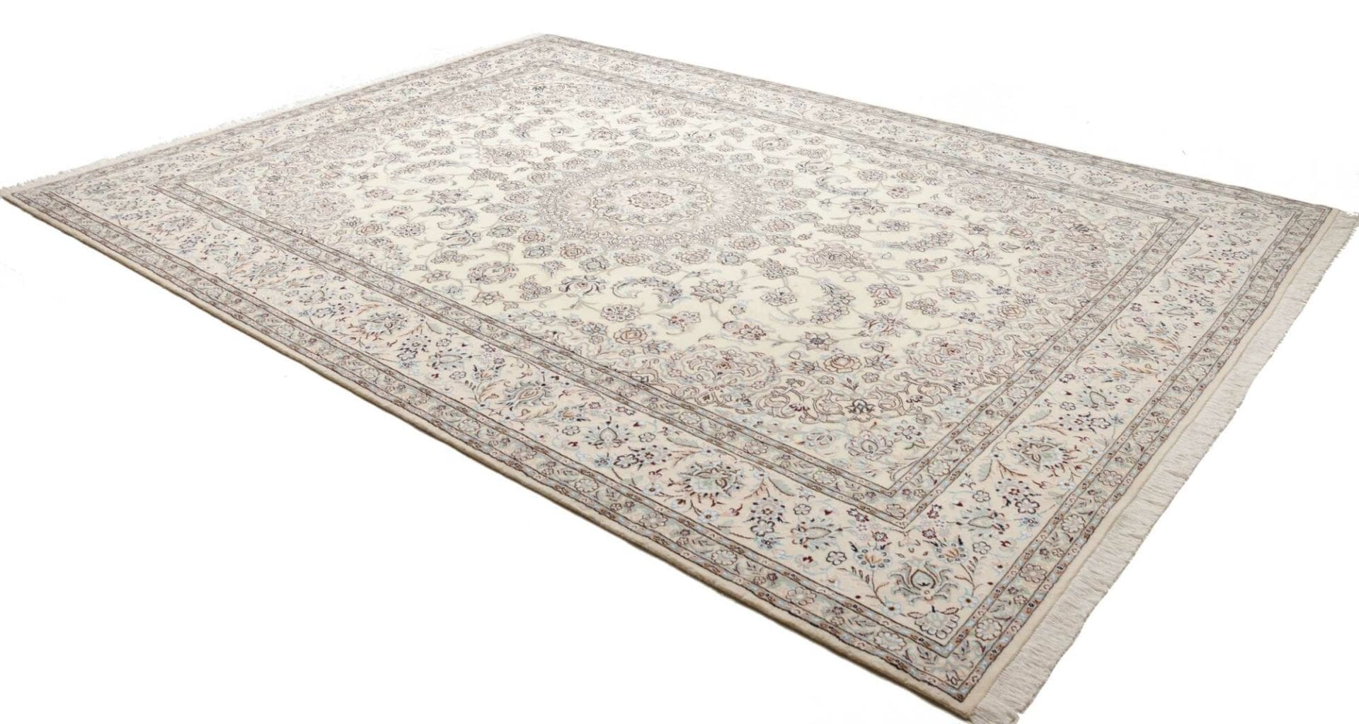 Handgeknüpfter Nain Perserteppich, 253 × 342 cm, Wolle