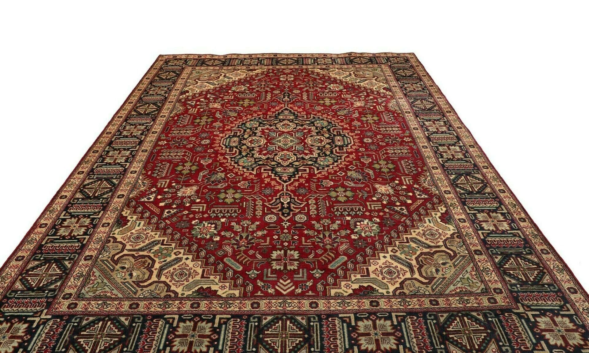 Täbriz Perserteppich aus Iran, 251 × 337 cm