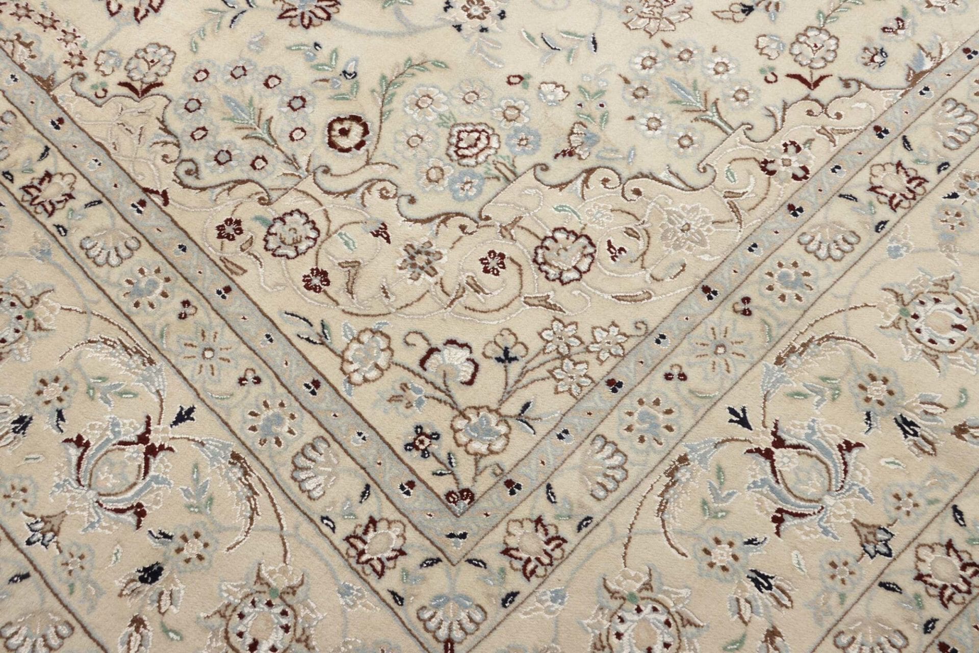 Handgeknüpfter Nain Perserteppich, 259 × 355 cm, Wolle