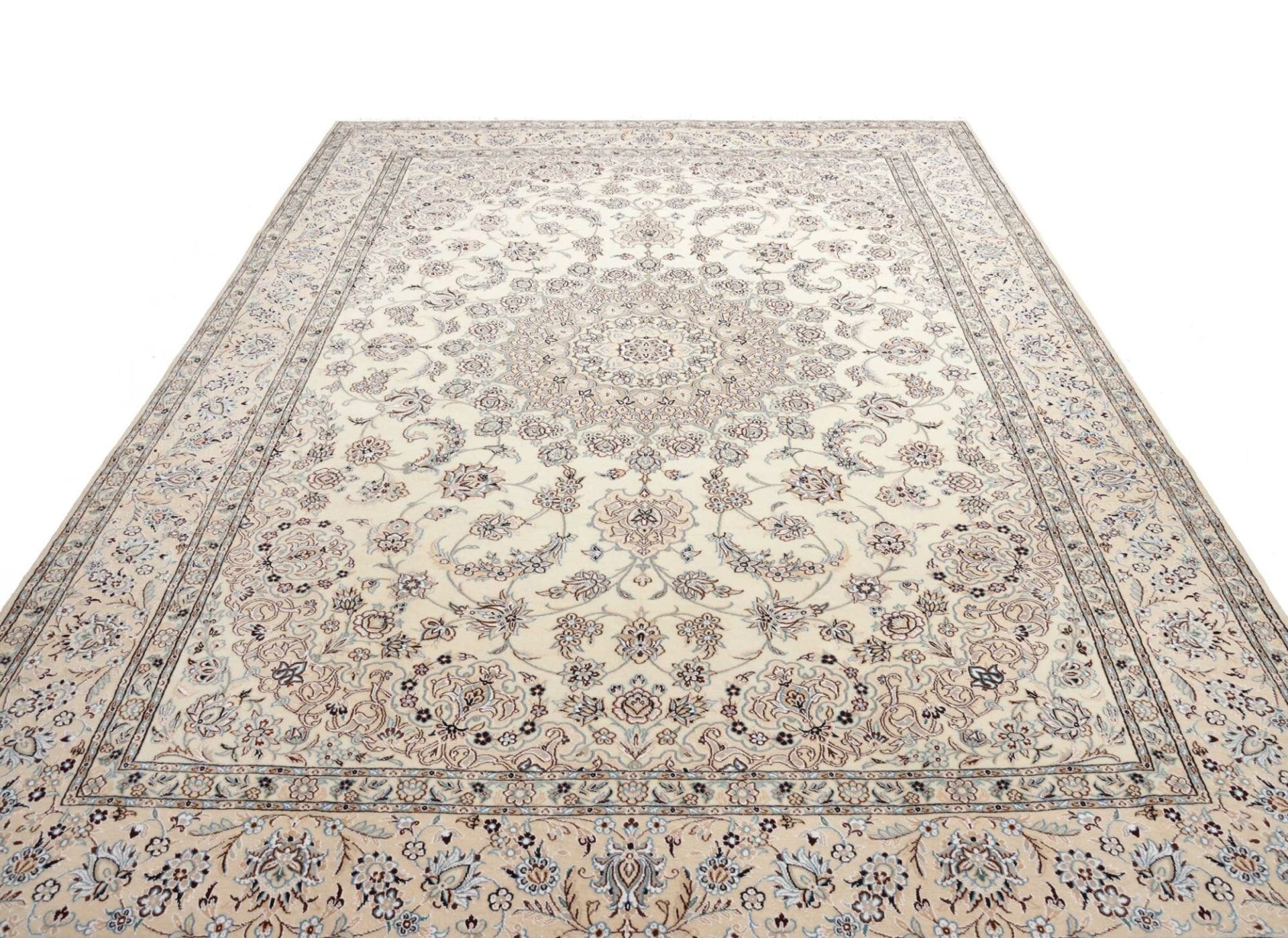 Nain Perserteppich 249 × 360 cm aus Wolle, handgeknüpft