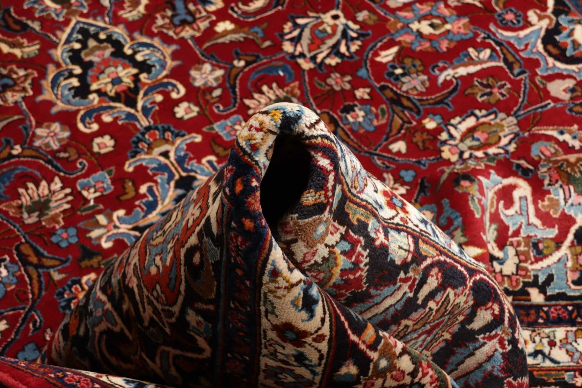 mashad-teppich-246-x-340cm-florale-muster-handgeknupft-perserteppich-9 Handgeknüpfter Mashhad Perserteppich 246 × 340 cm
