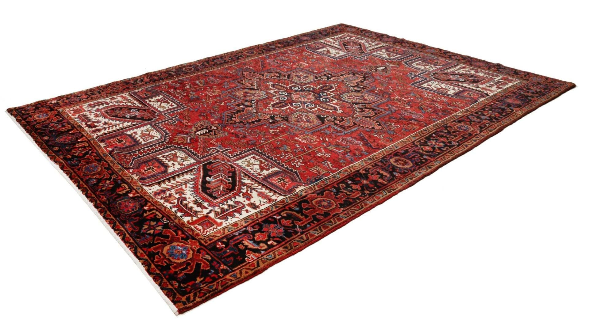 Handgeknüpfter Heriz Perserteppich 253 × 336 cm