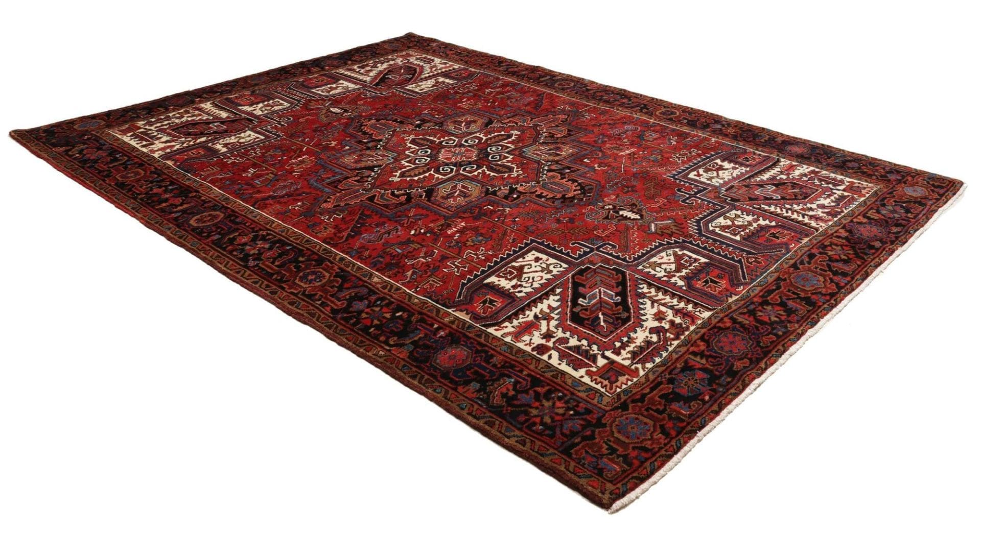 Handgeknüpfter Heriz Perserteppich 253 × 336 cm