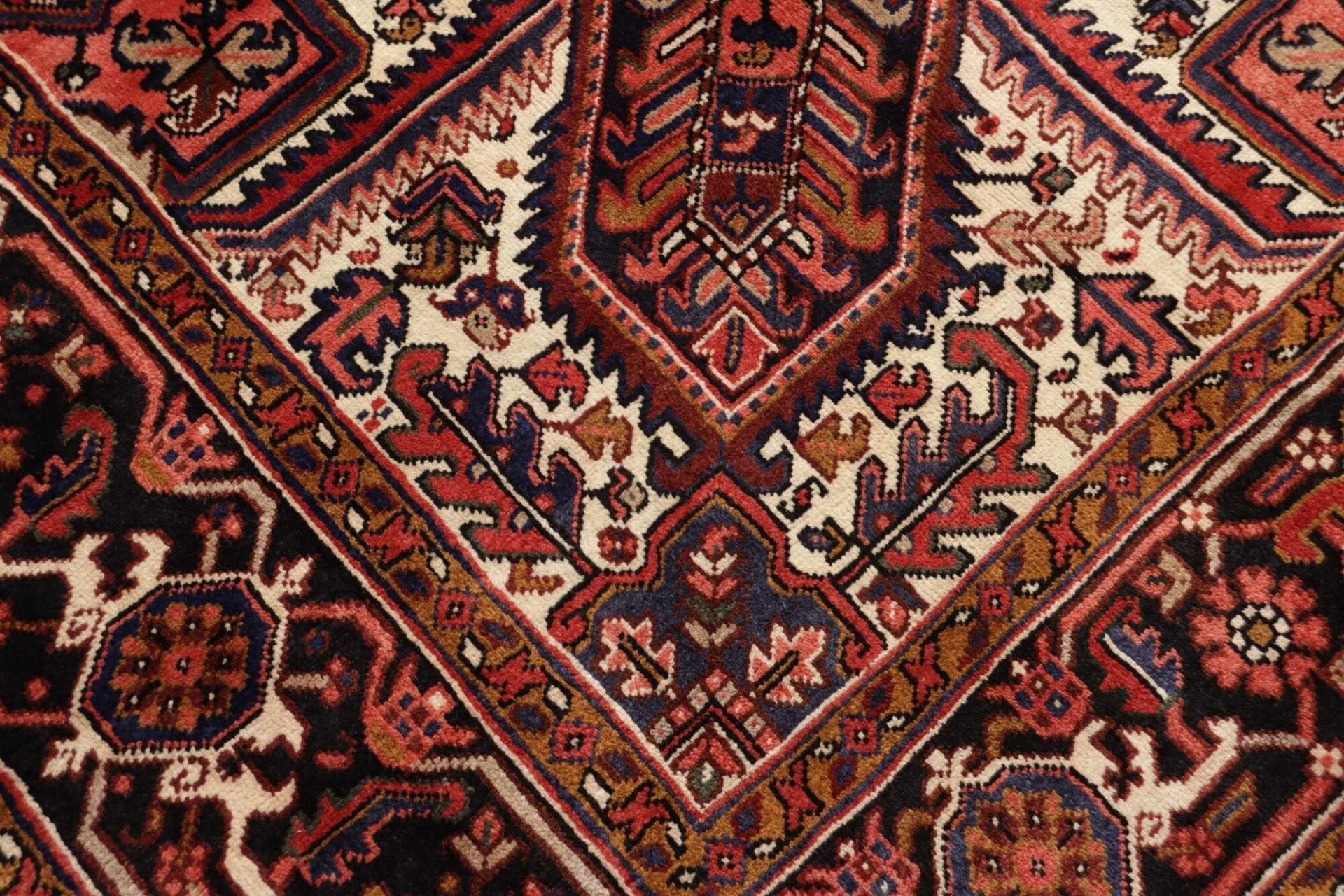 Heriz Perserteppich 263 × 336 cm aus Wolle, handgeknüpft