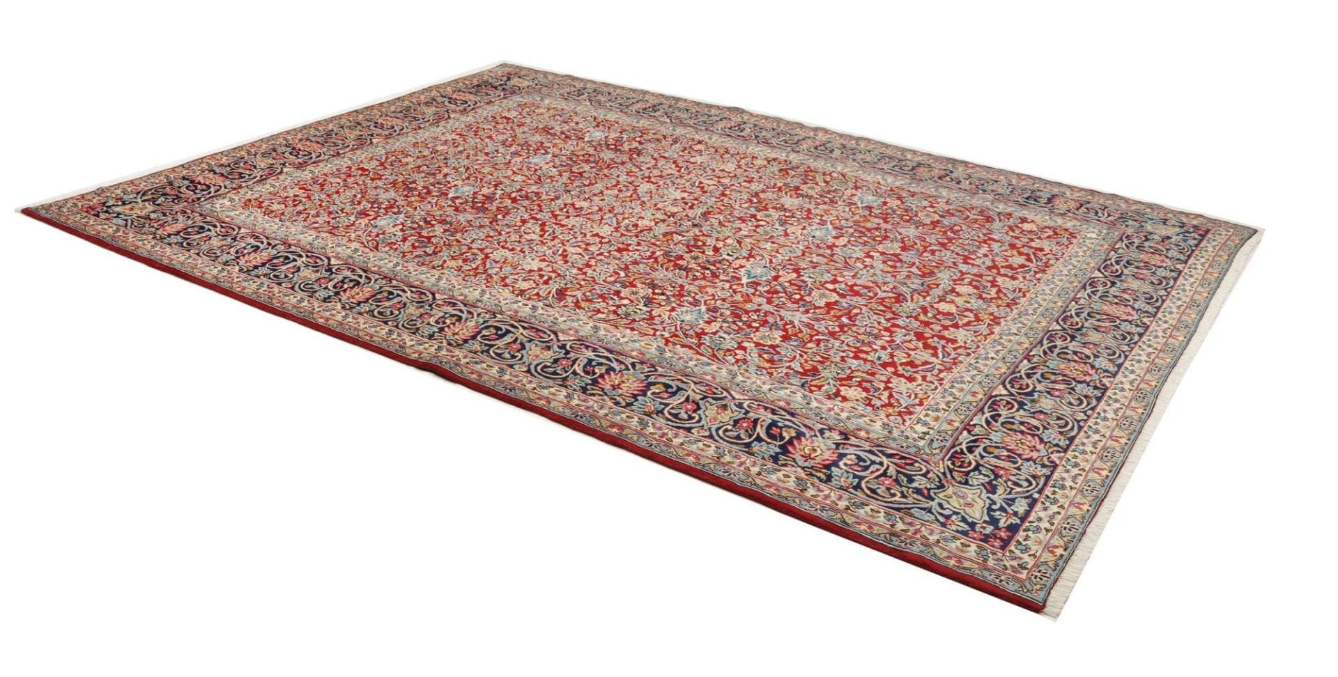 Kerman Perserteppich aus Iran, 261 × 350 cm