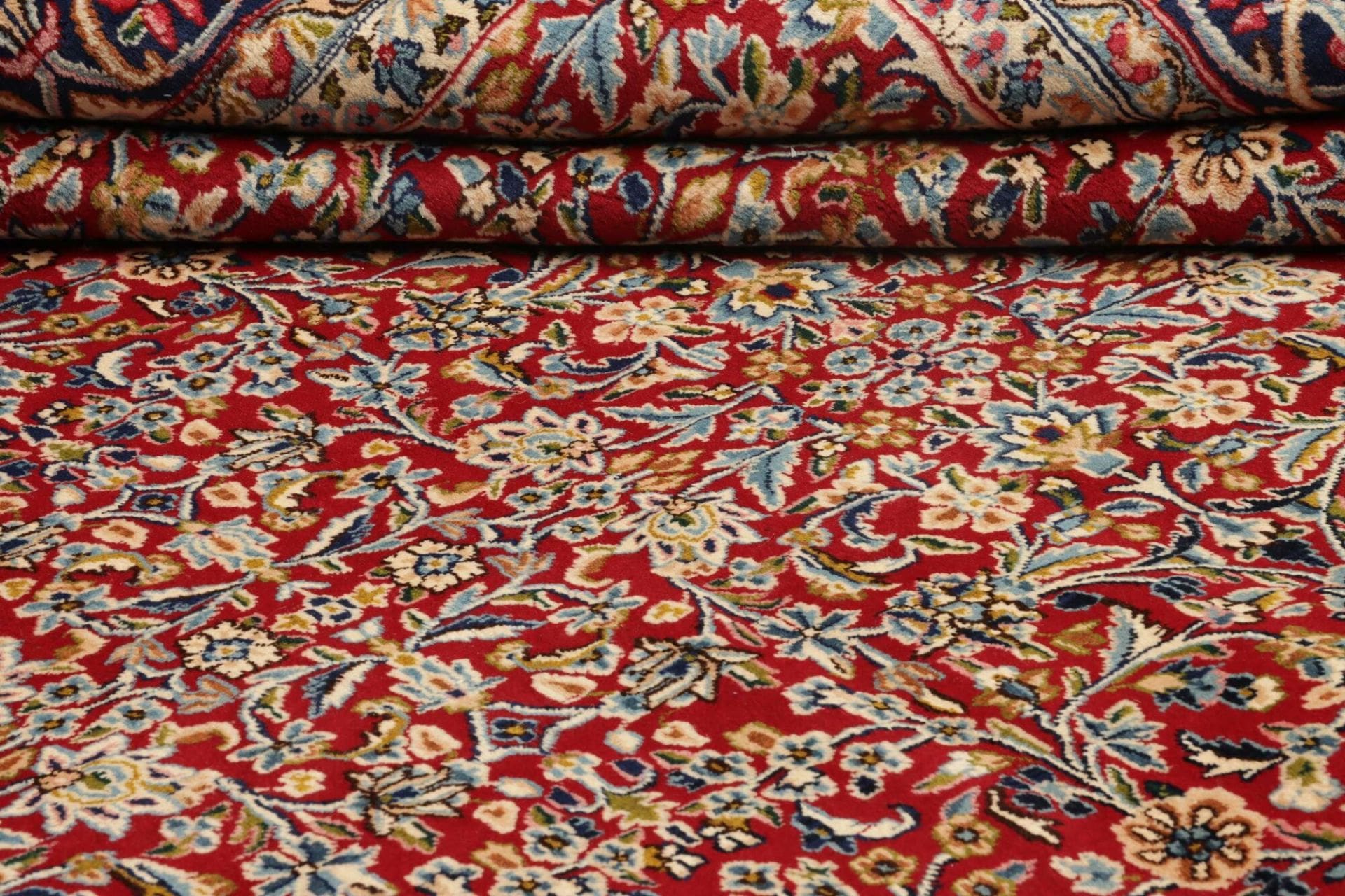 Kerman Perserteppich aus Iran, 261 × 350 cm