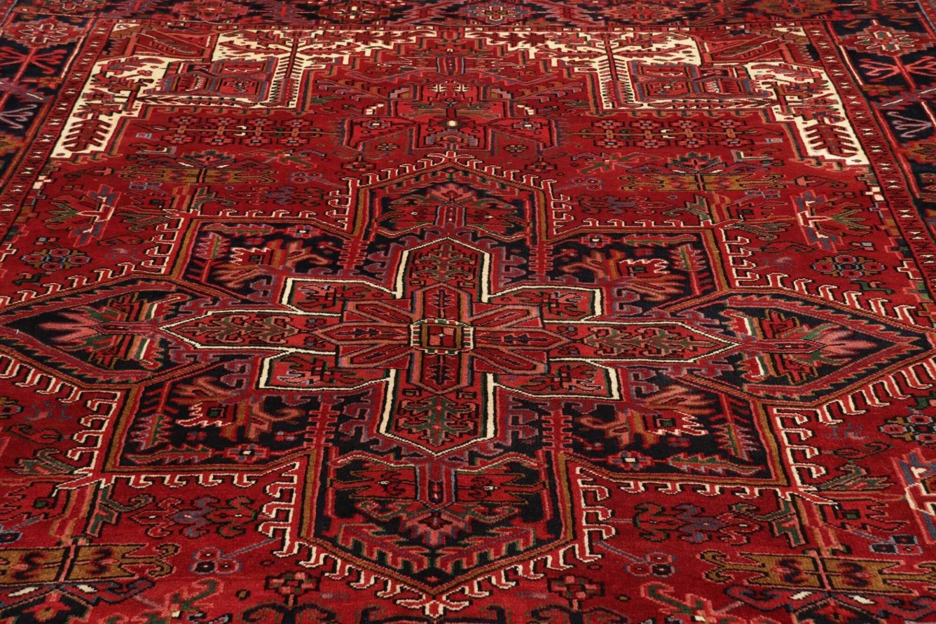 Handgeknüpfter Heriz Perserteppich, 258 × 352 cm, Wolle