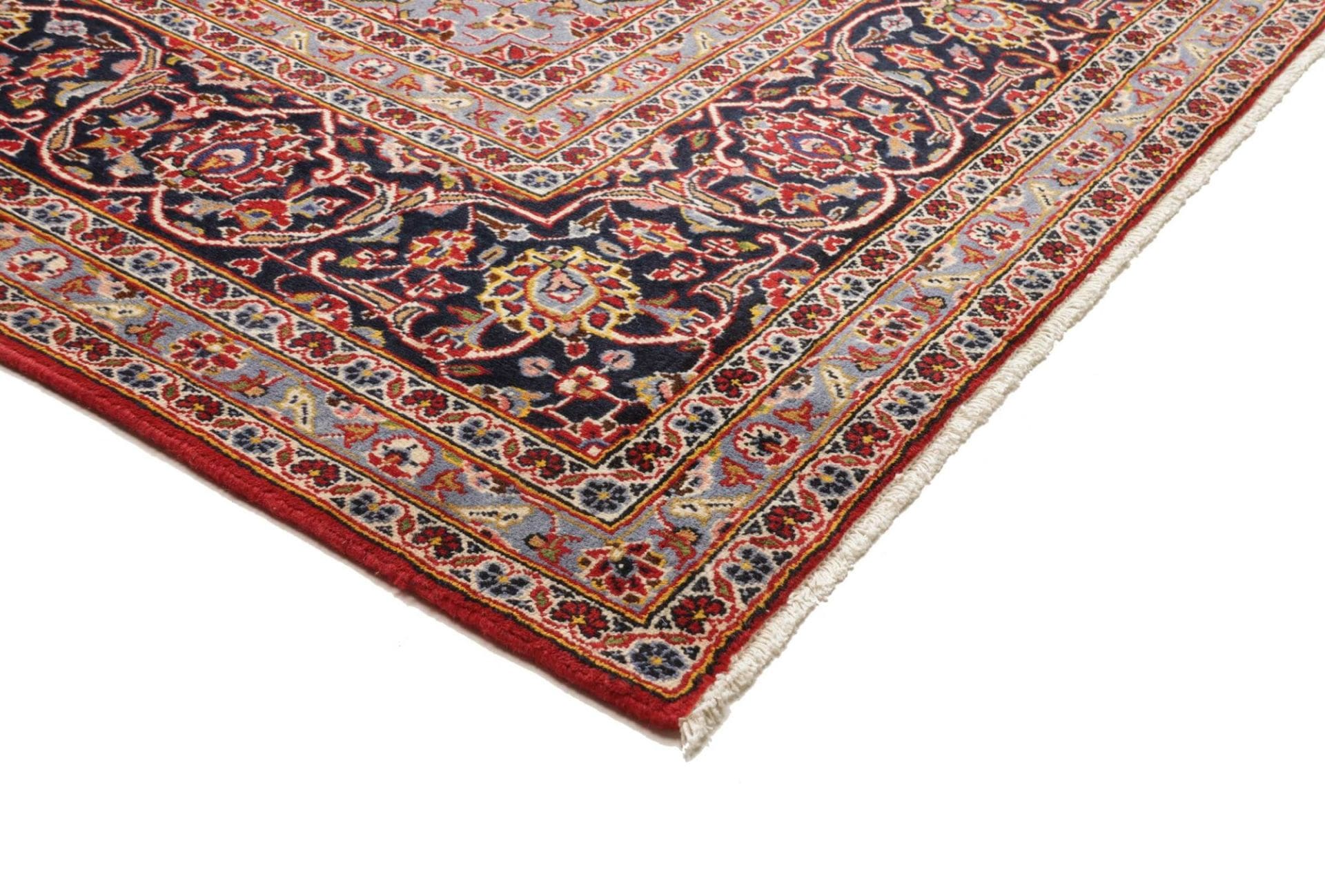 Handgeknüpfter Kashan Perserteppich 245 × 348 cm