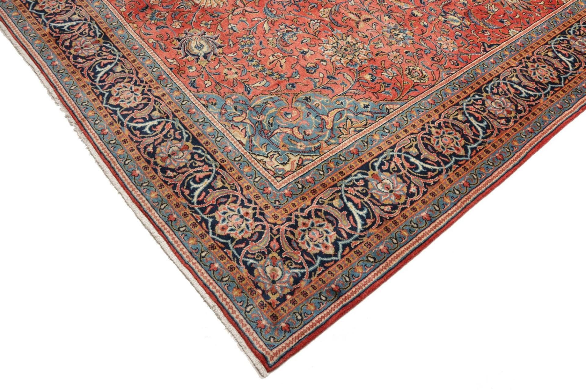 Sarough Farahan Perserteppich 273 × 370 cm aus Wolle, handgeknüpft