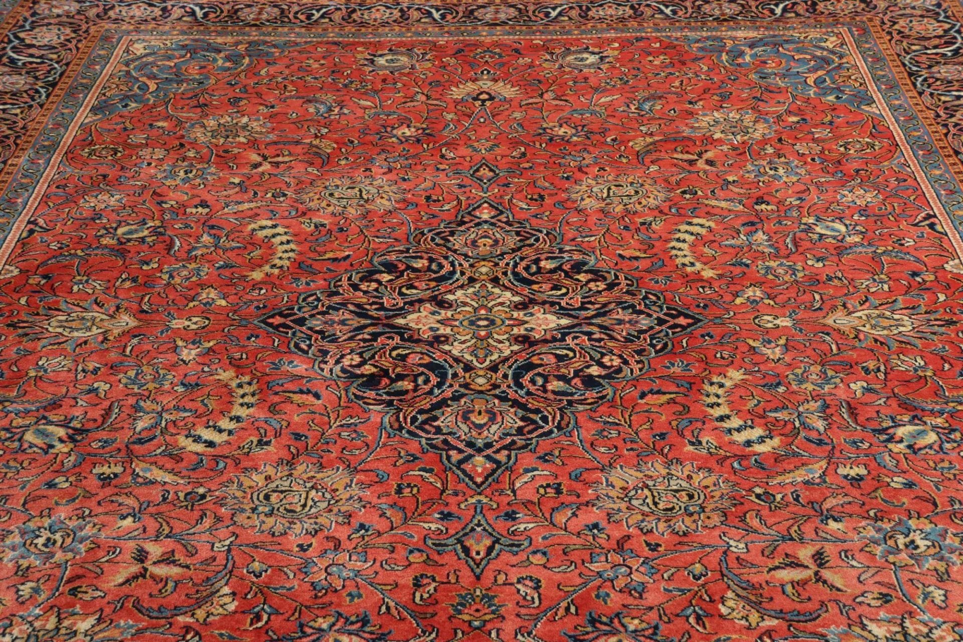 Sarough Farahan Perserteppich 273 × 370 cm aus Wolle, handgeknüpft