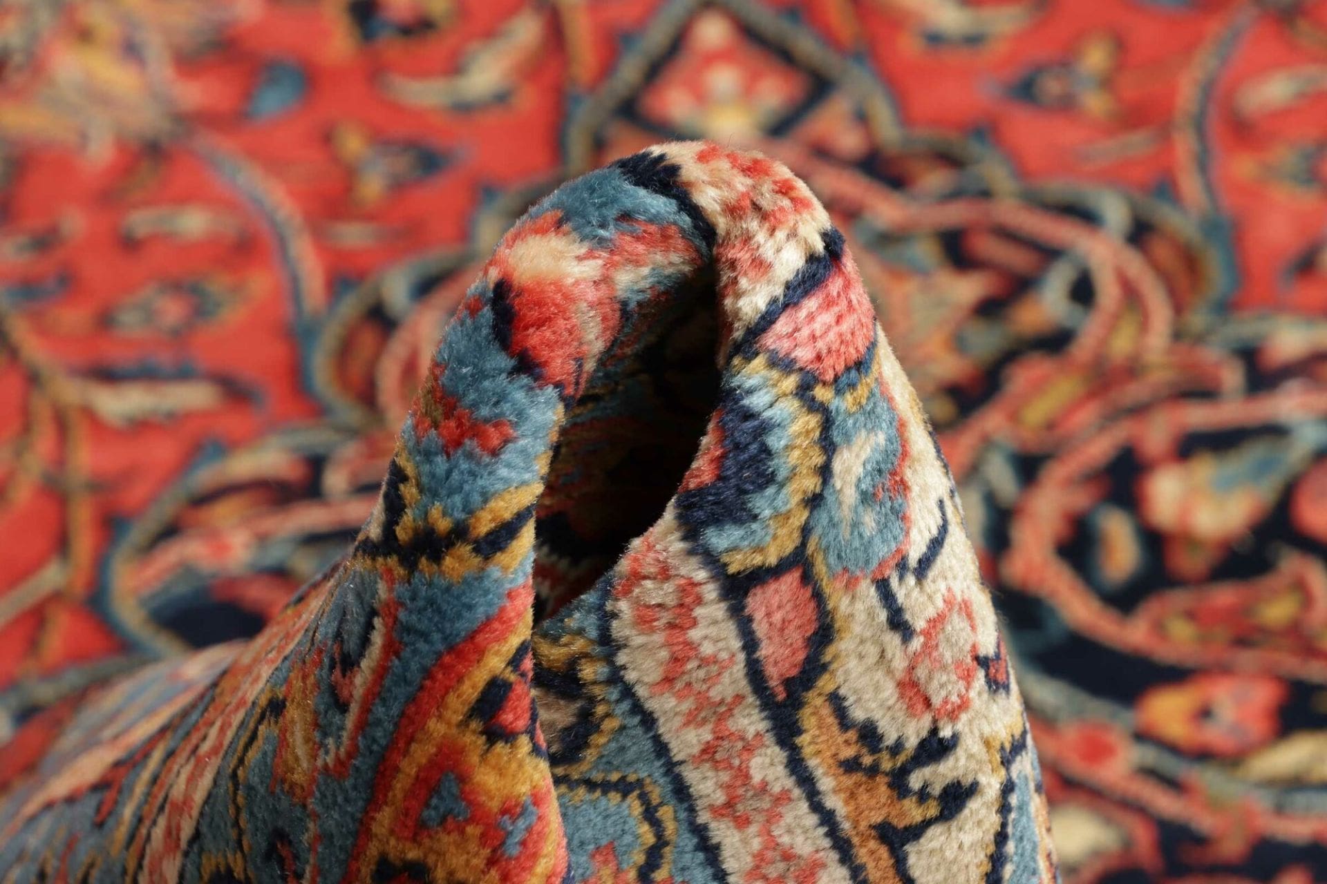 Sarough Farahan Perserteppich 273 × 370 cm aus Wolle, handgeknüpft