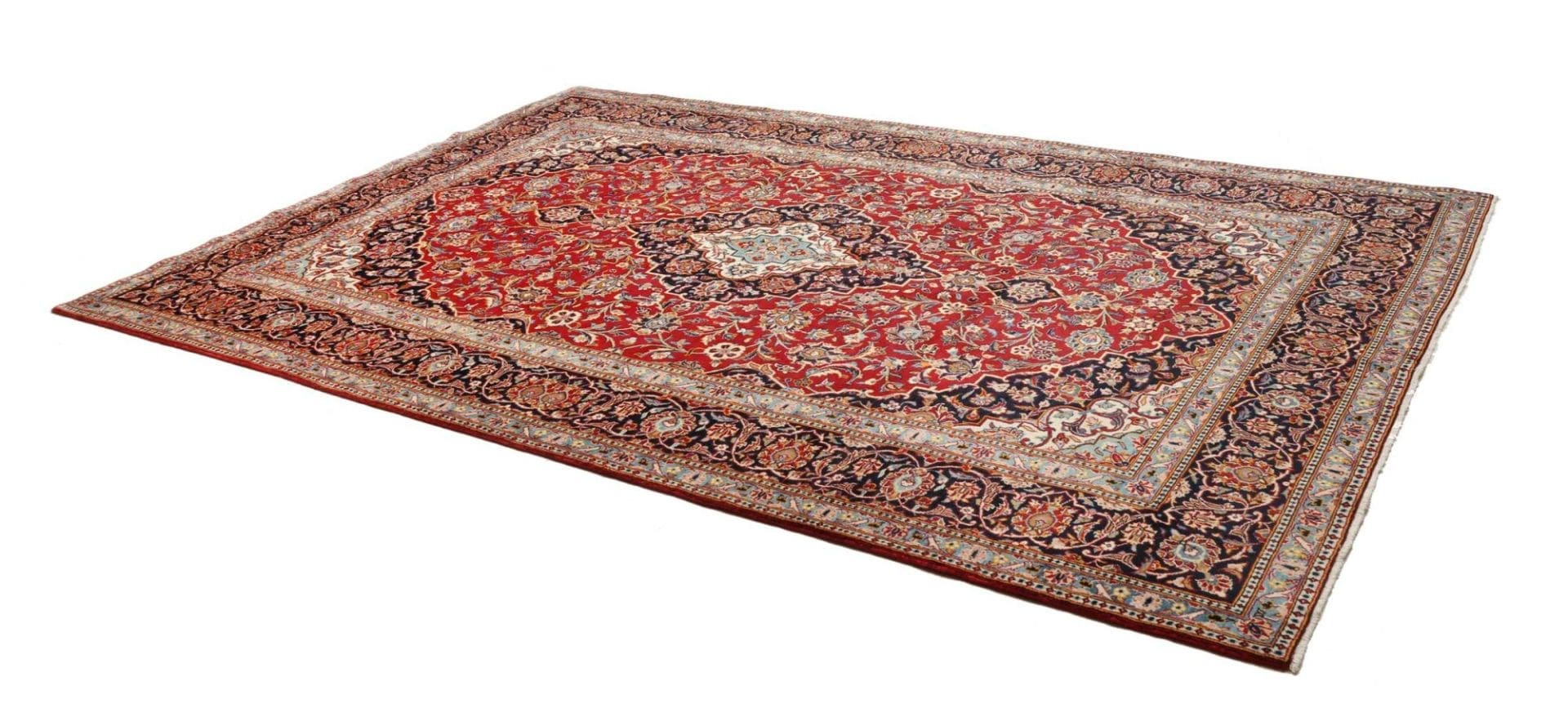 Handgeknüpfter Kashan Perserteppich 230 × 334 cm