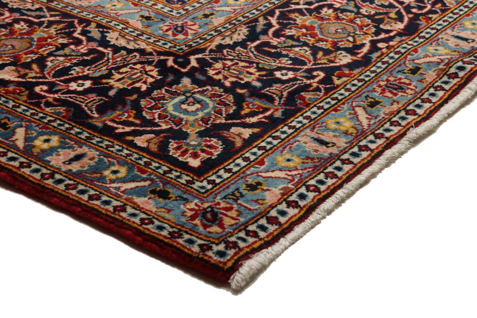 Handgeknüpfter Kashan Perserteppich 230 × 334 cm