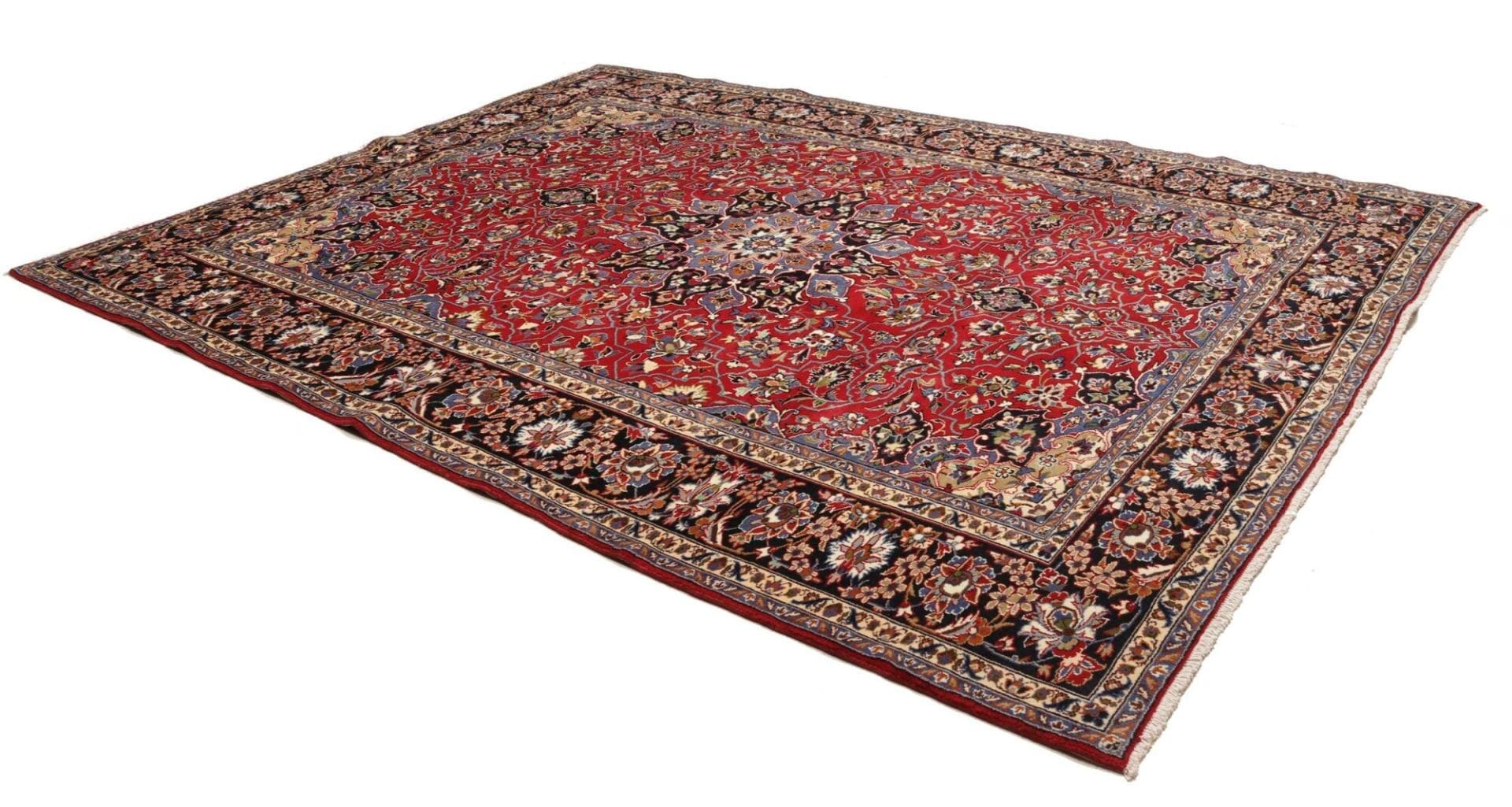 Handgeknüpfter Perserteppich, 260 × 346 cm, Wolle