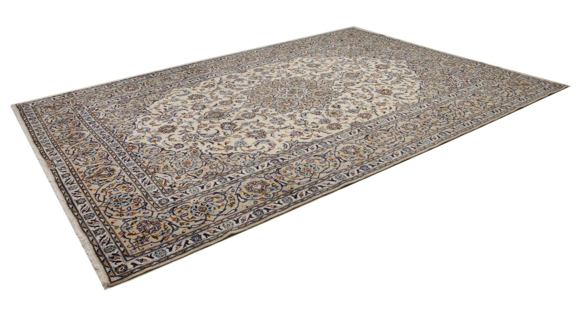 Kashan Perserteppich aus Iran, 260 × 363 cm
